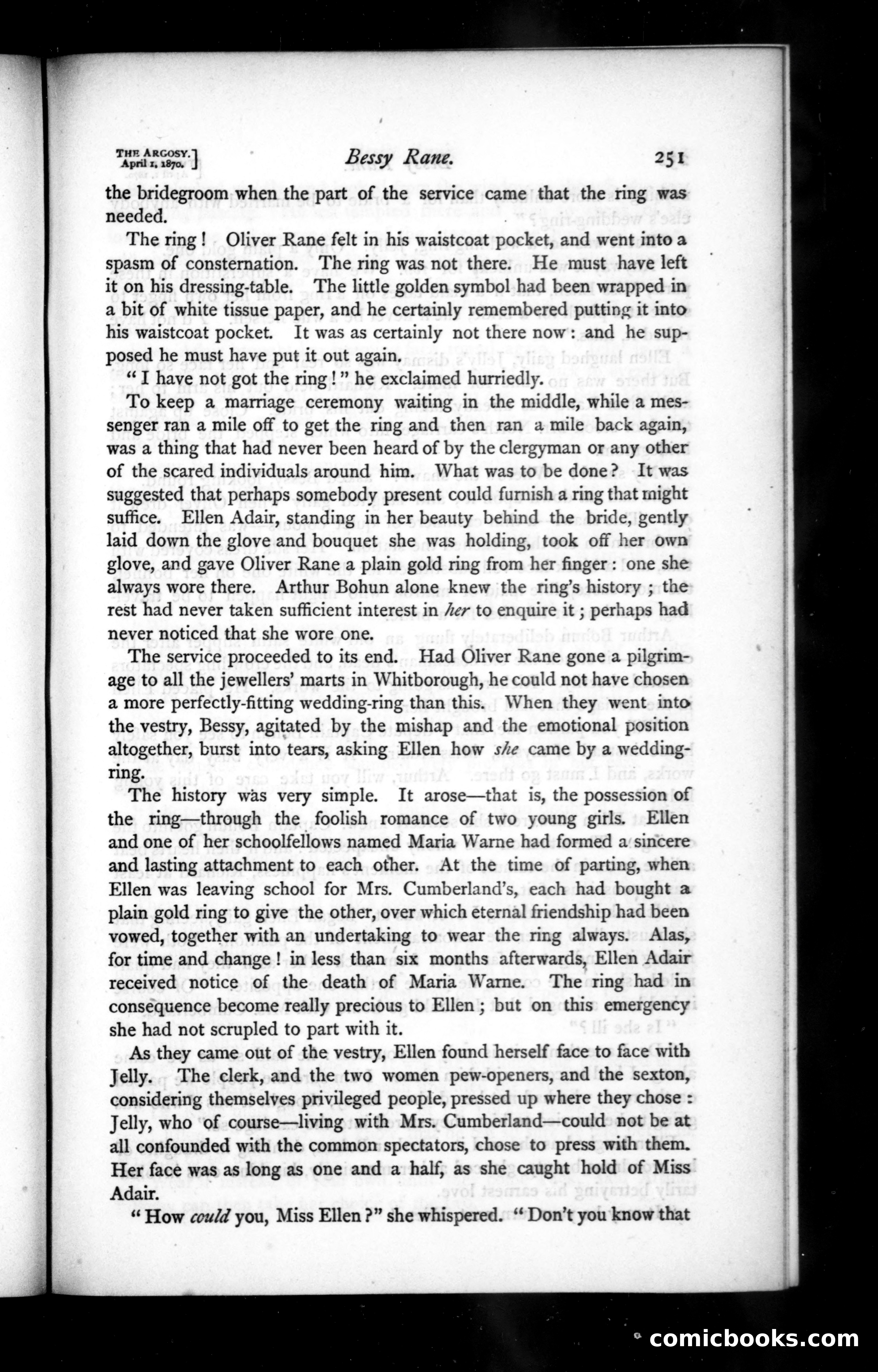 The Argosy, Vol. IX — page 11 of 82