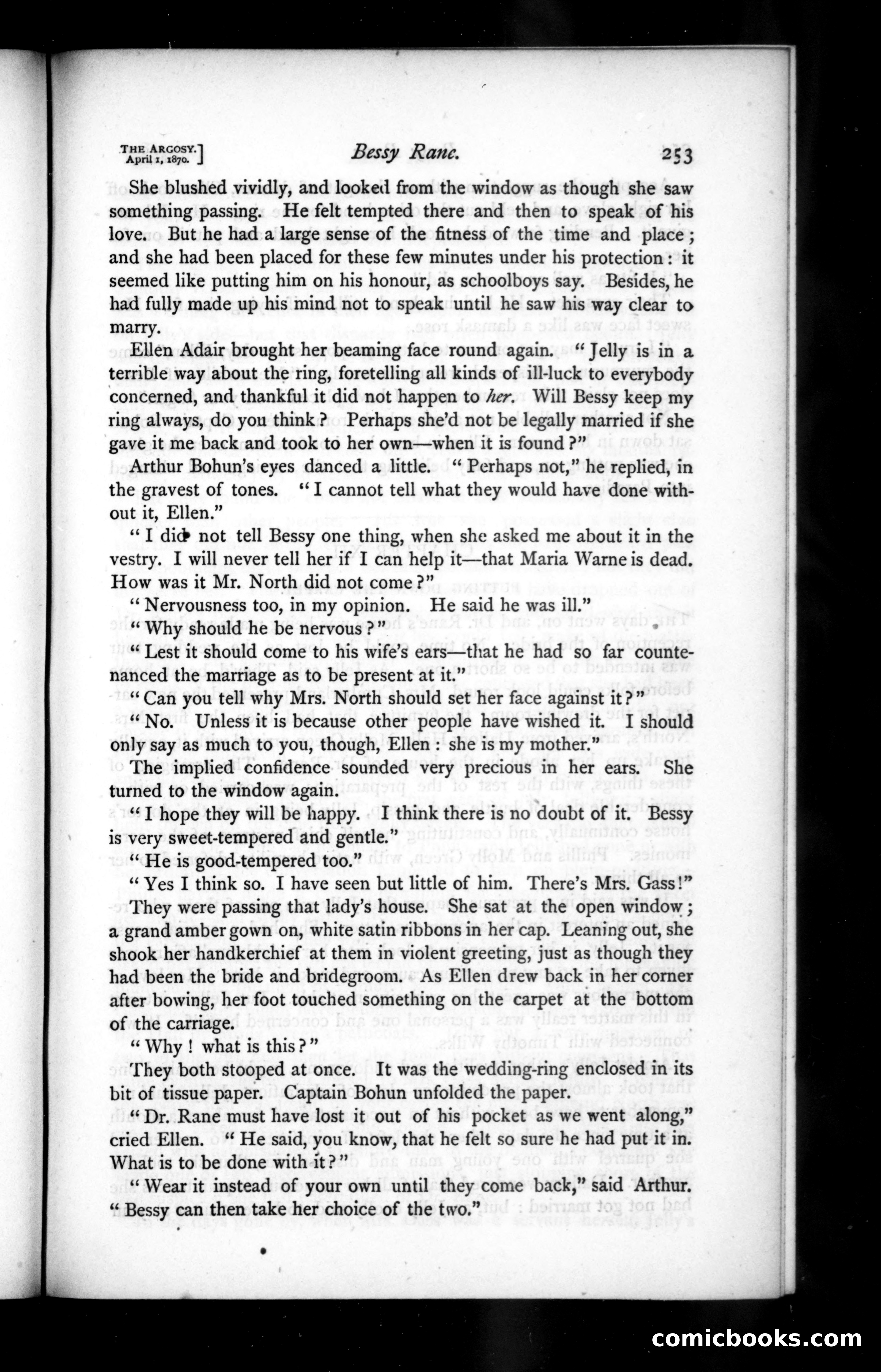 The Argosy, Vol. IX — page 13 of 82