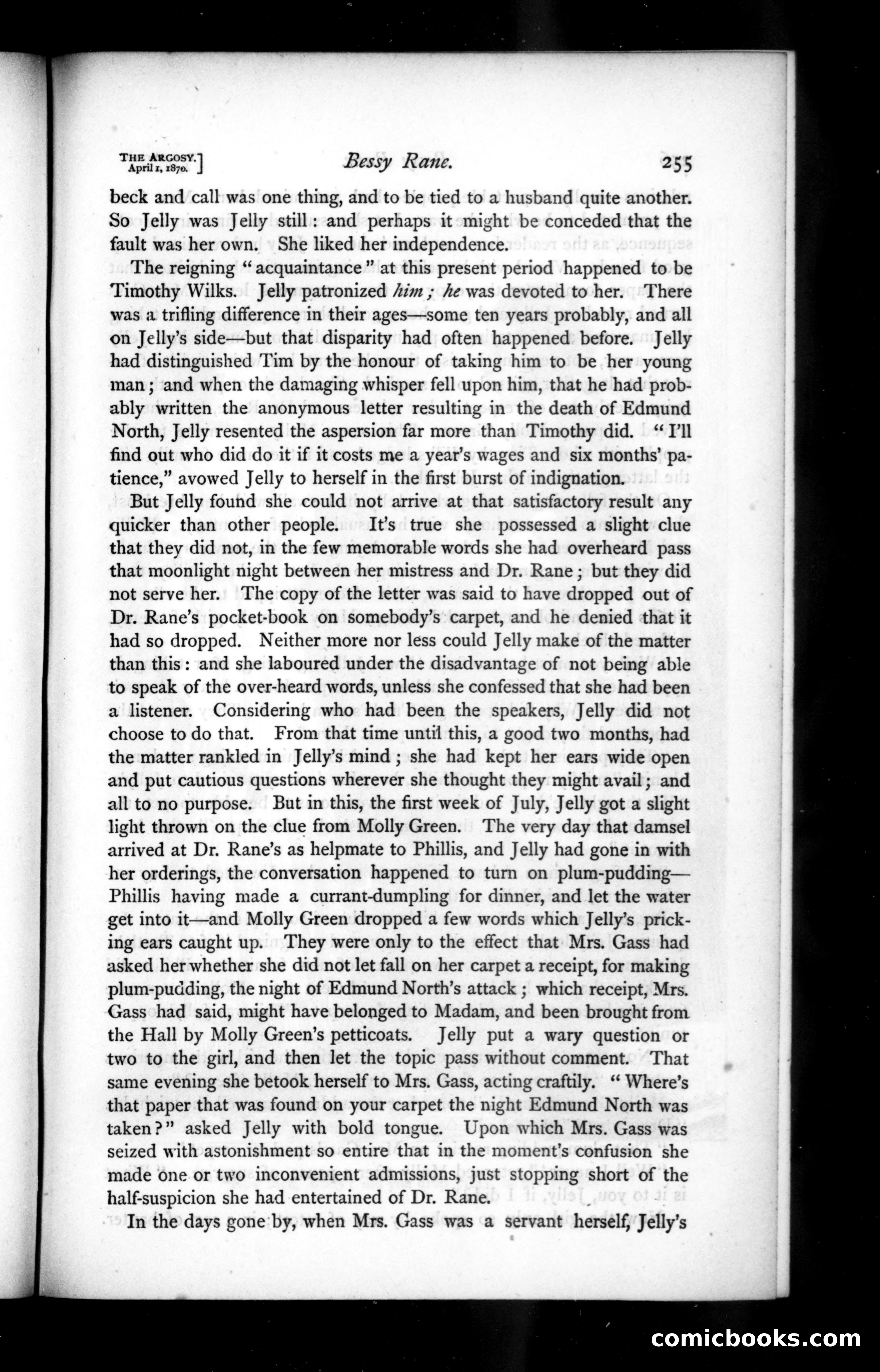 The Argosy, Vol. IX — page 15 of 82