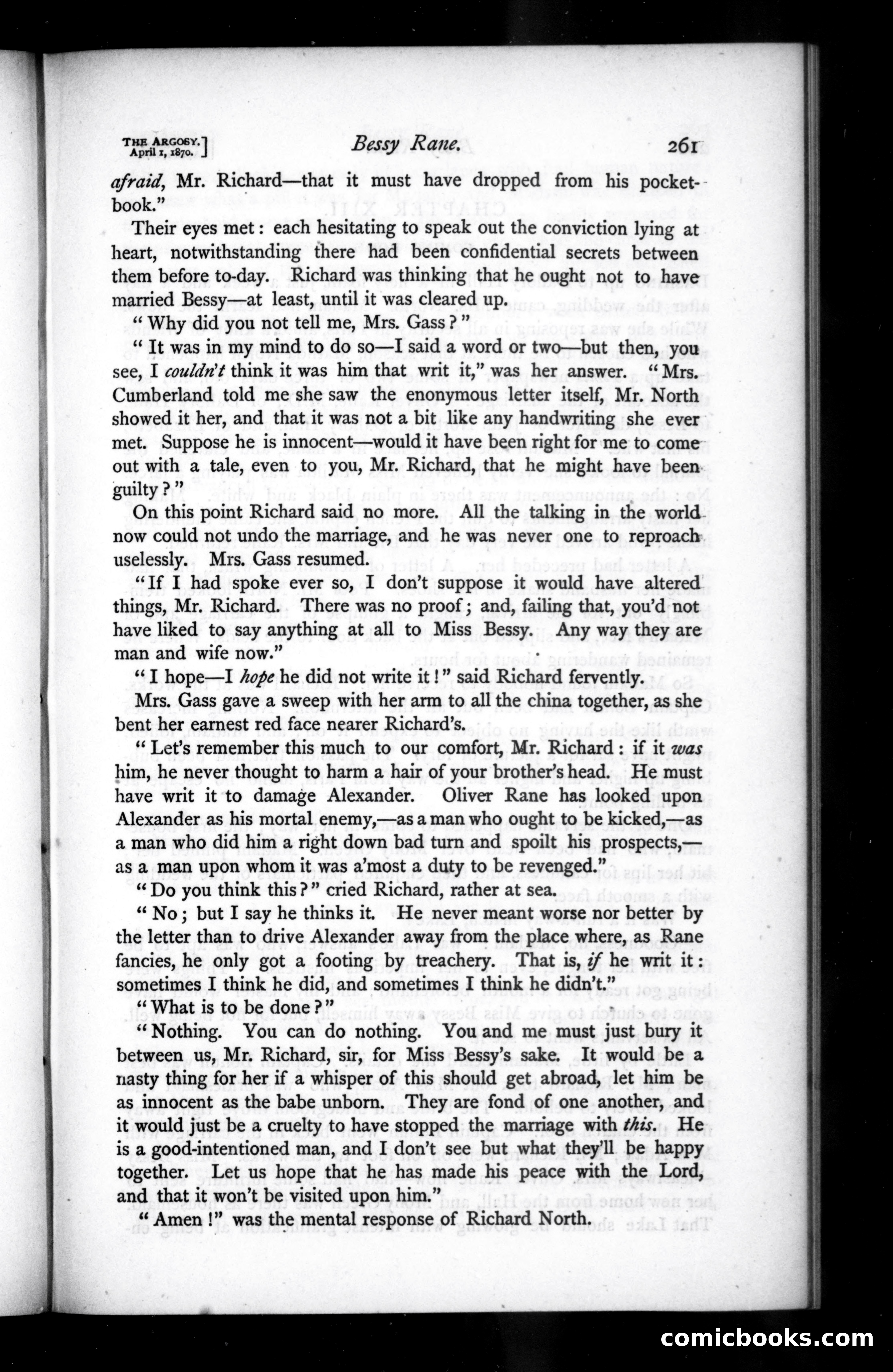 The Argosy, Vol. IX — page 23 of 82