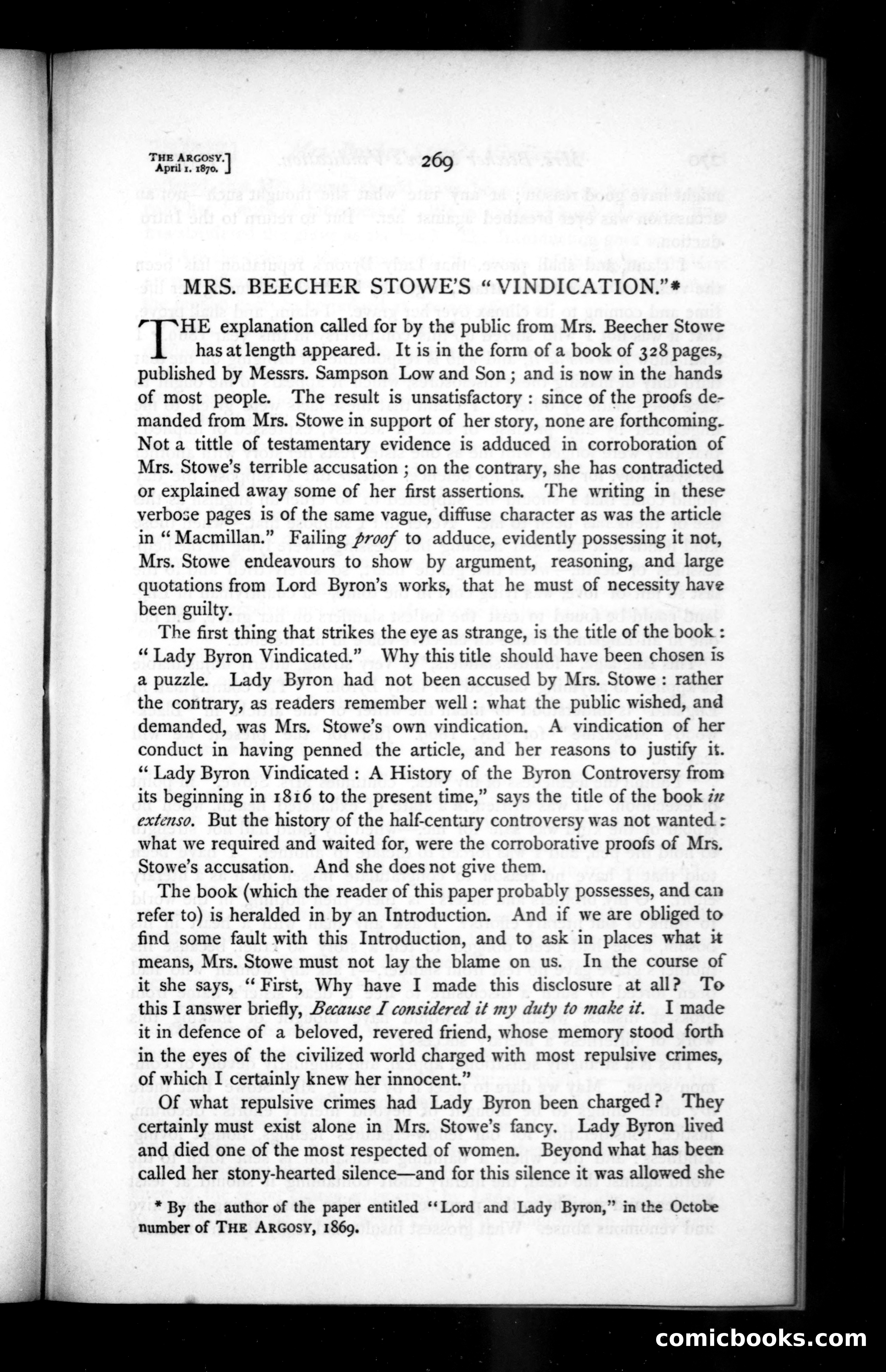 The Argosy, Vol. IX — page 31 of 82