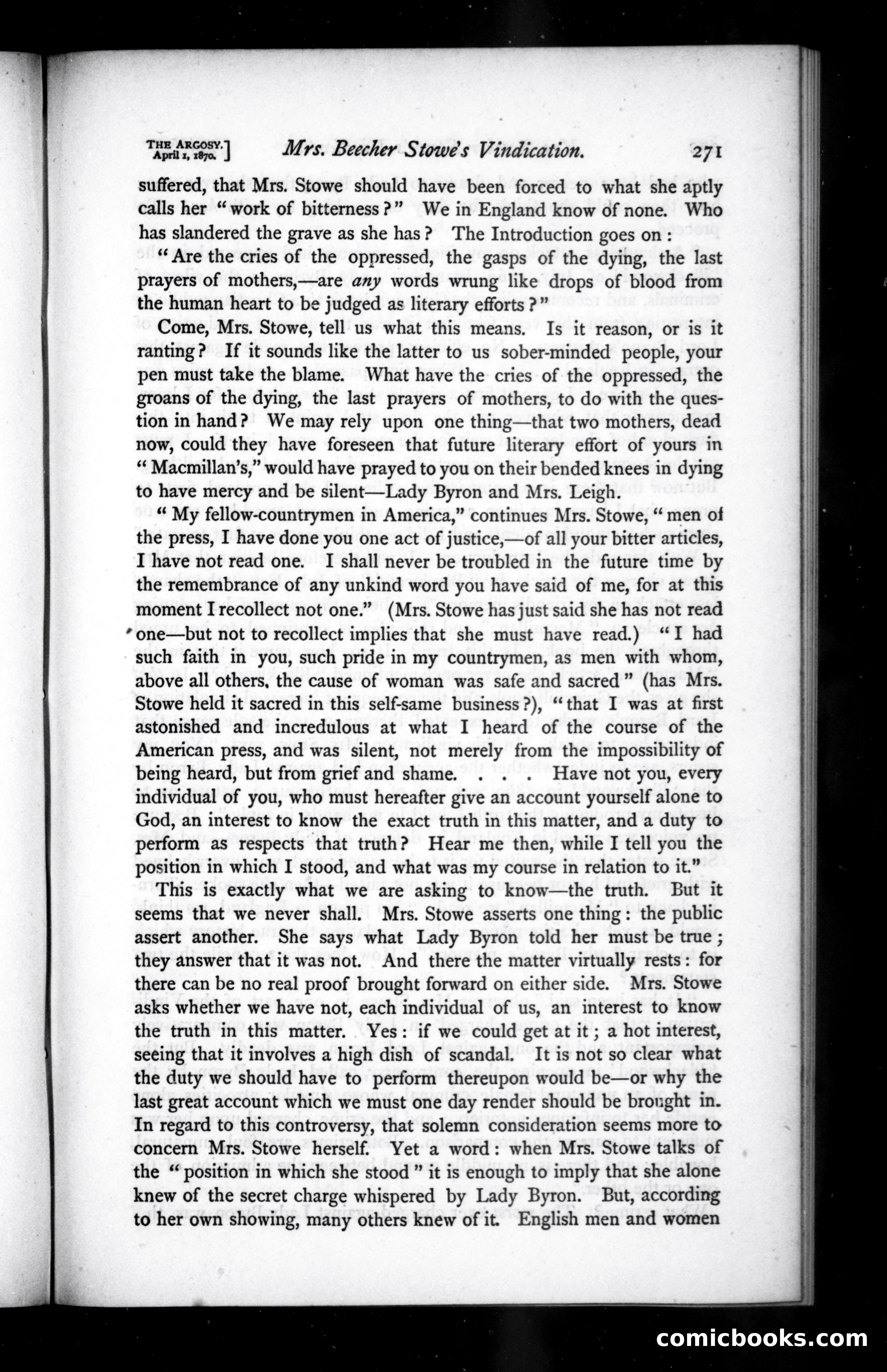 The Argosy, Vol. IX — page 33 of 82