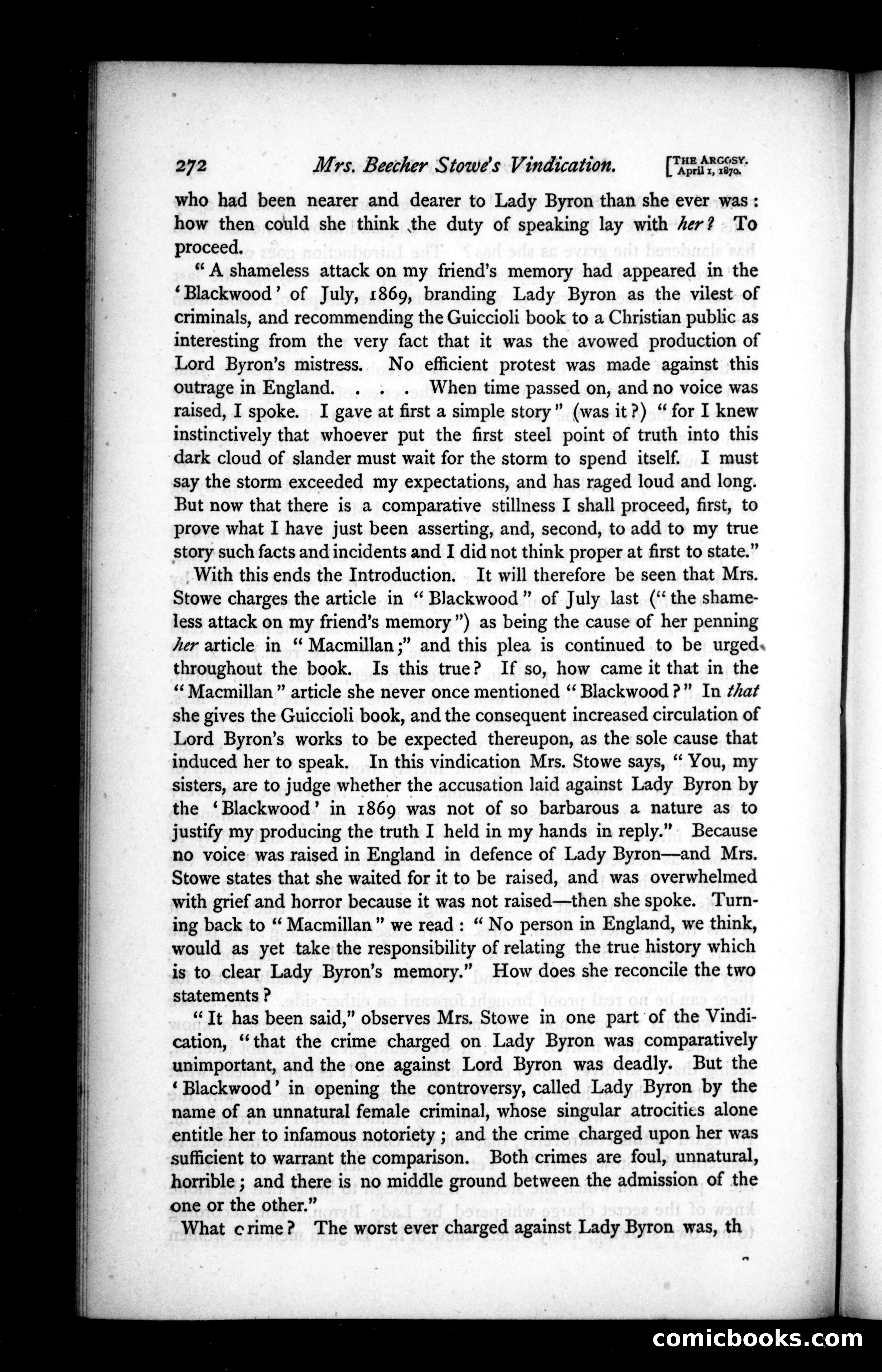 The Argosy, Vol. IX — page 34 of 82