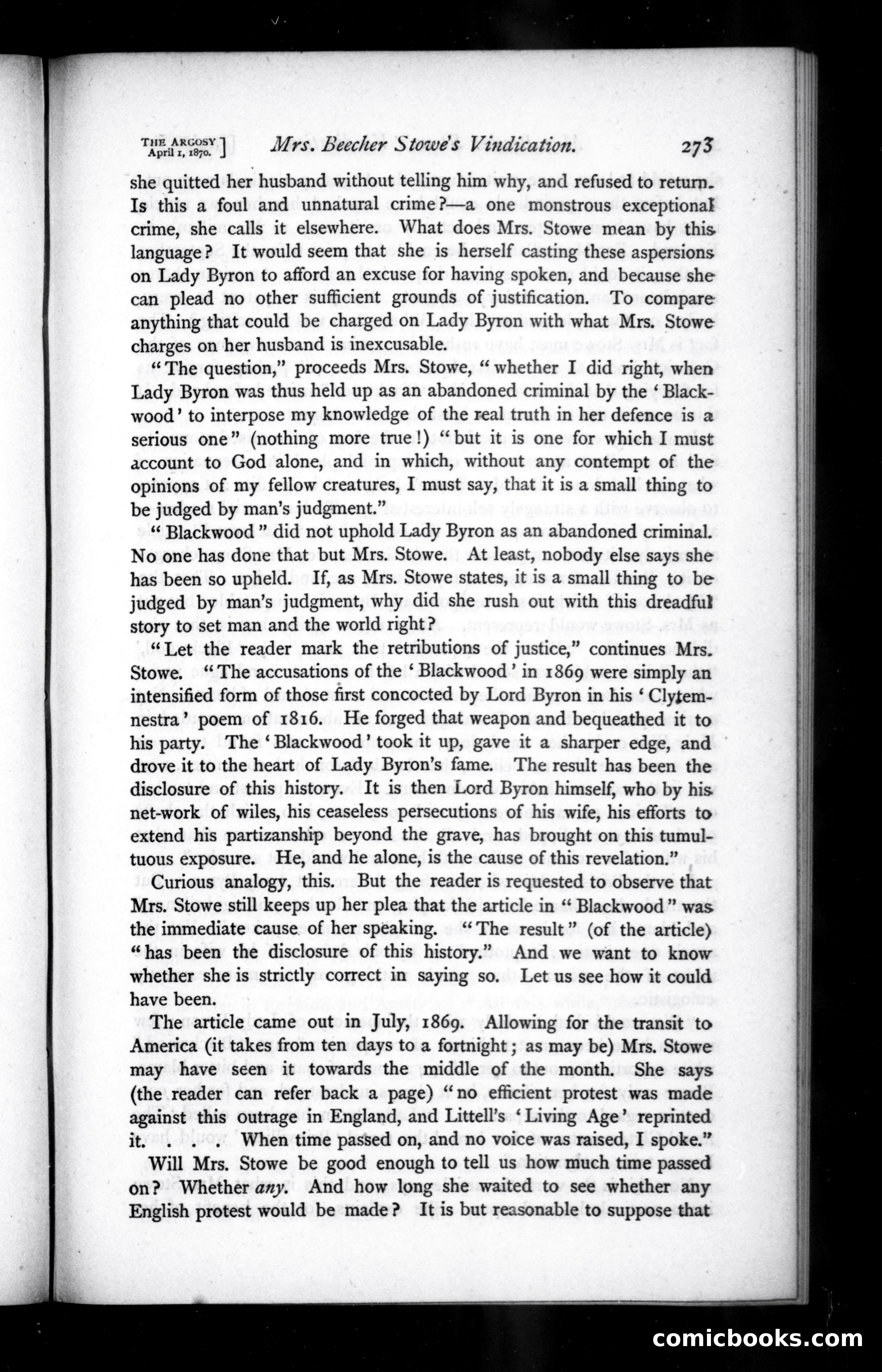 The Argosy, Vol. IX — page 35 of 82