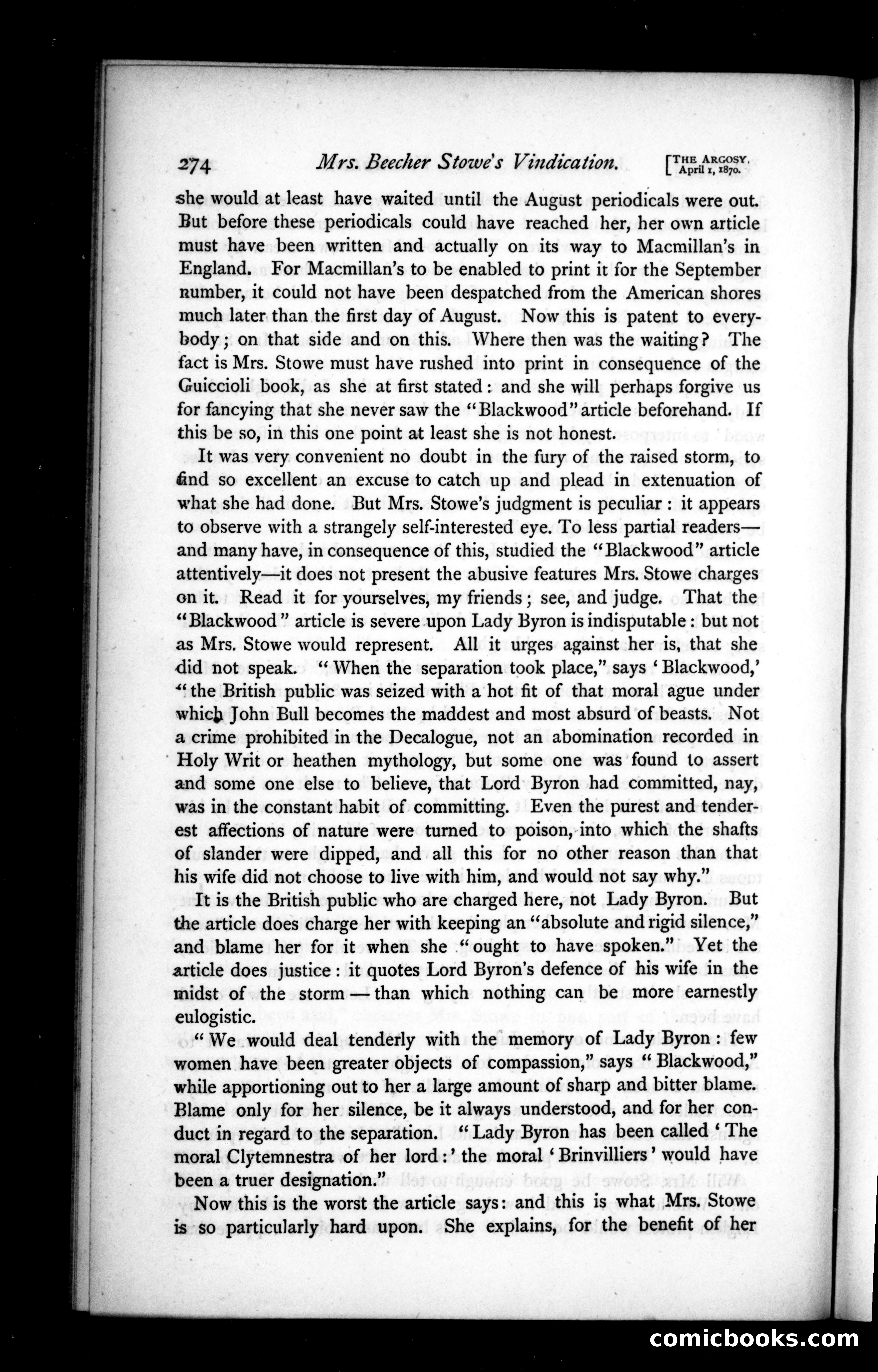 The Argosy, Vol. IX — page 36 of 82