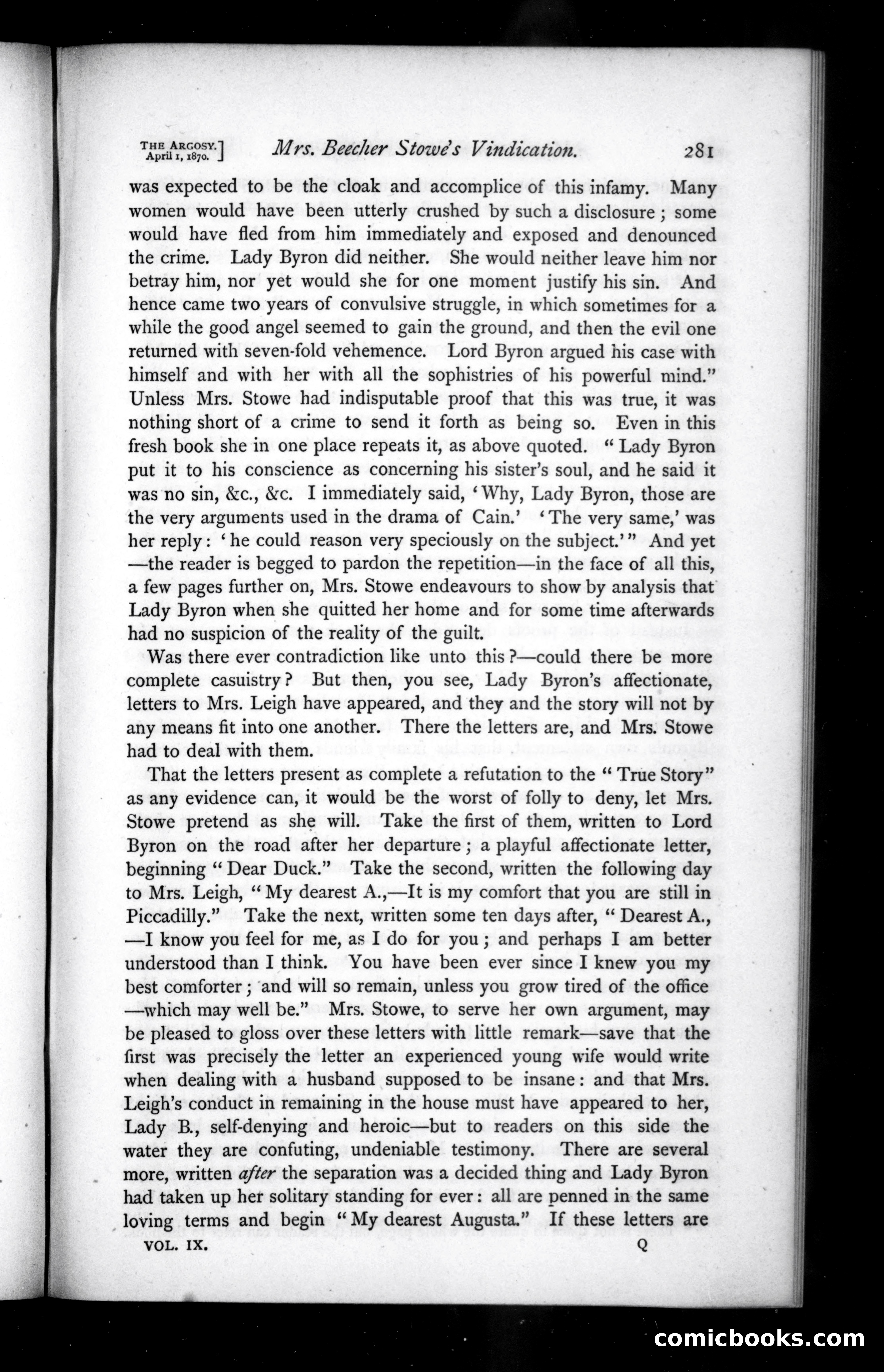 The Argosy, Vol. IX — page 43 of 82