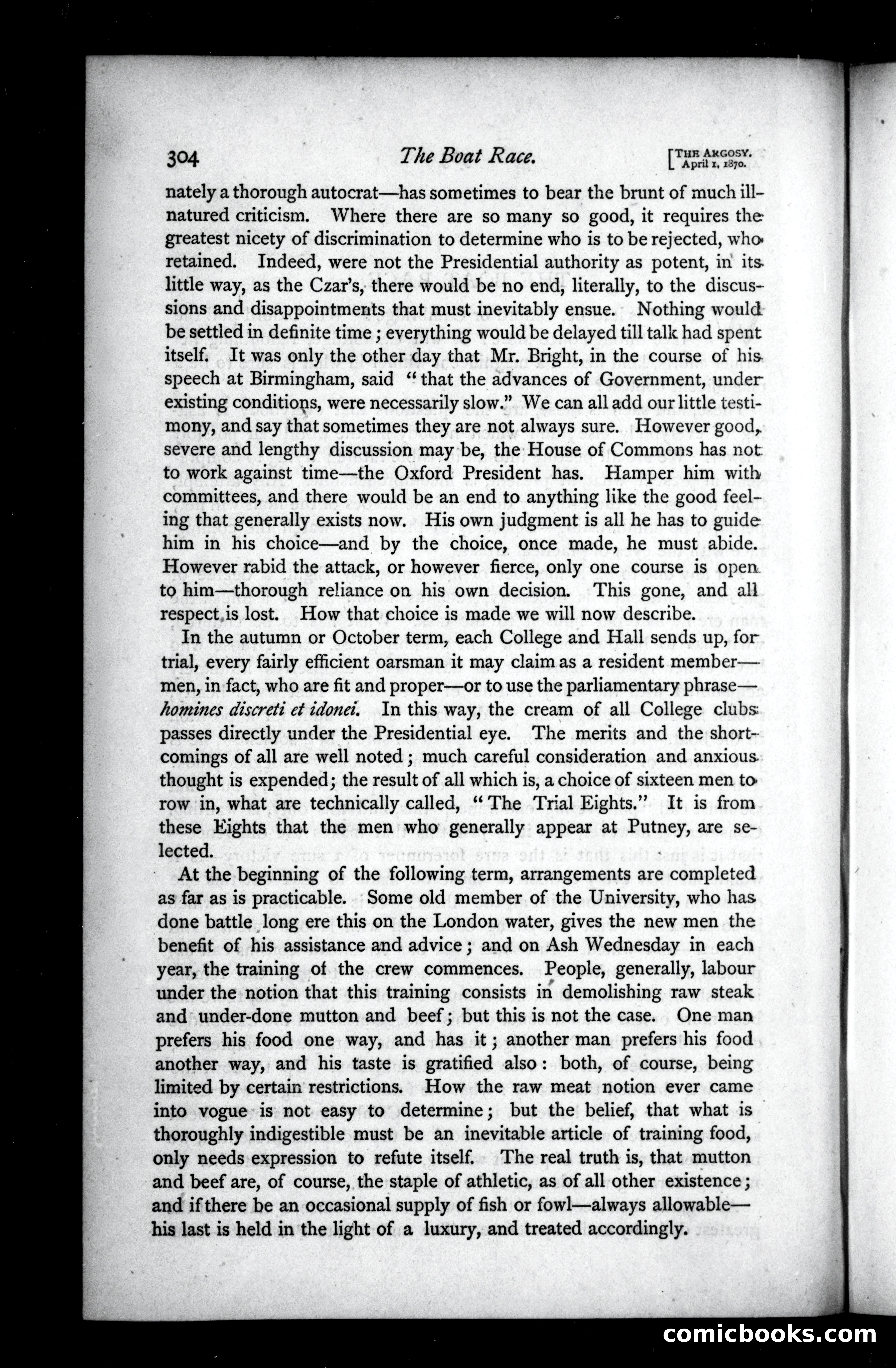 The Argosy, Vol. IX — page 66 of 82