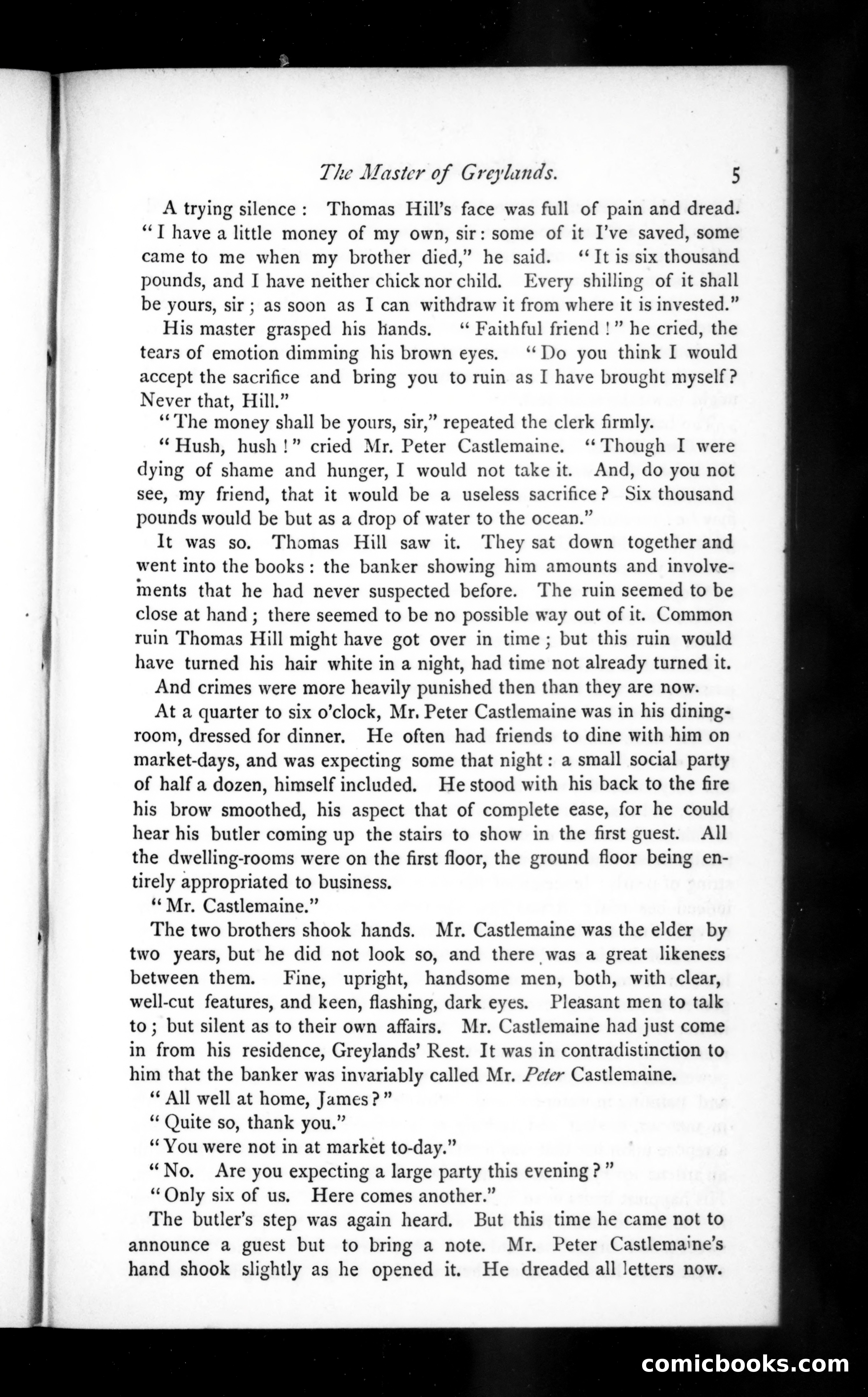 The Argosy, Vol. 15 — page 5 of 82