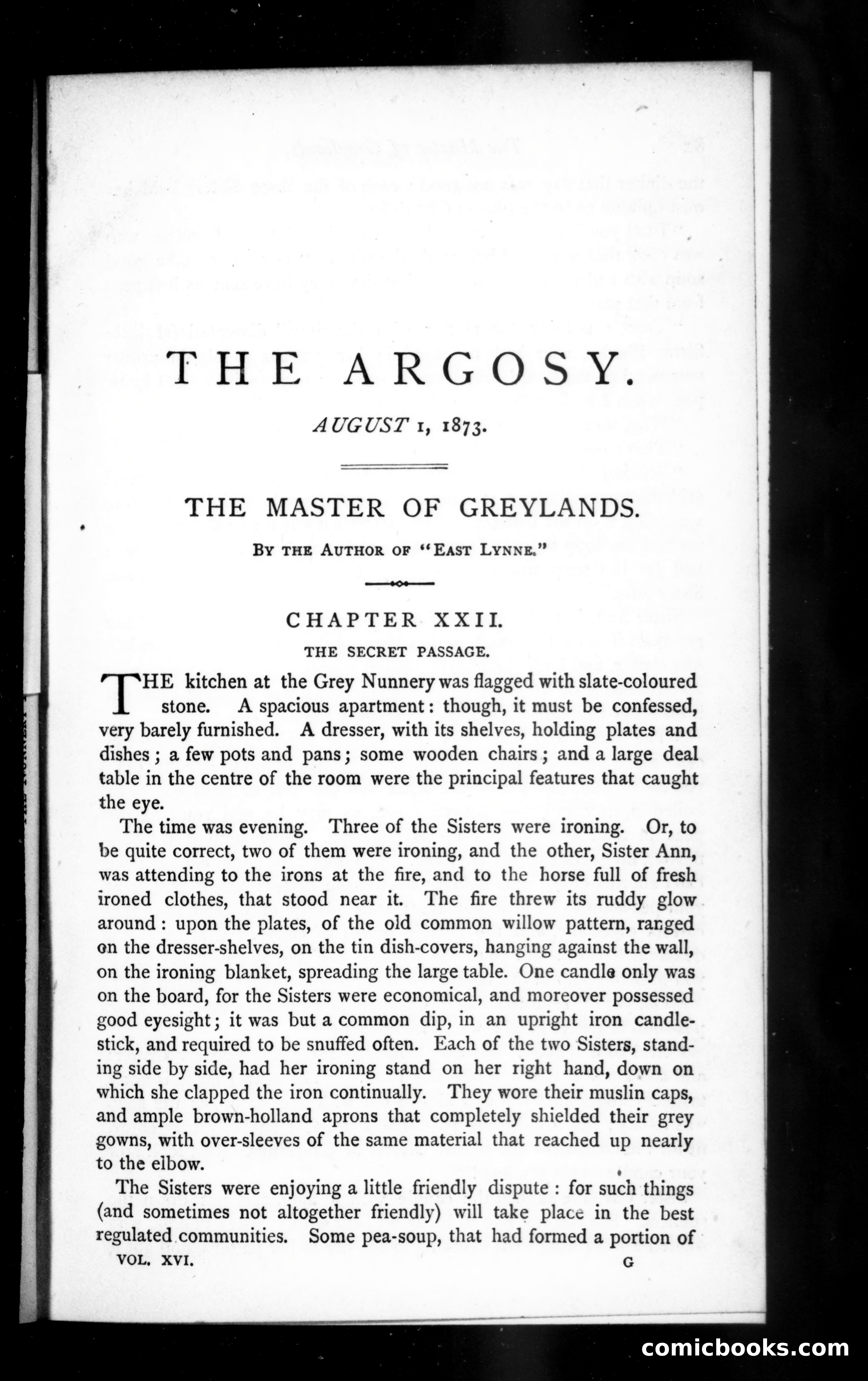 The Argosy — page 1 of 82