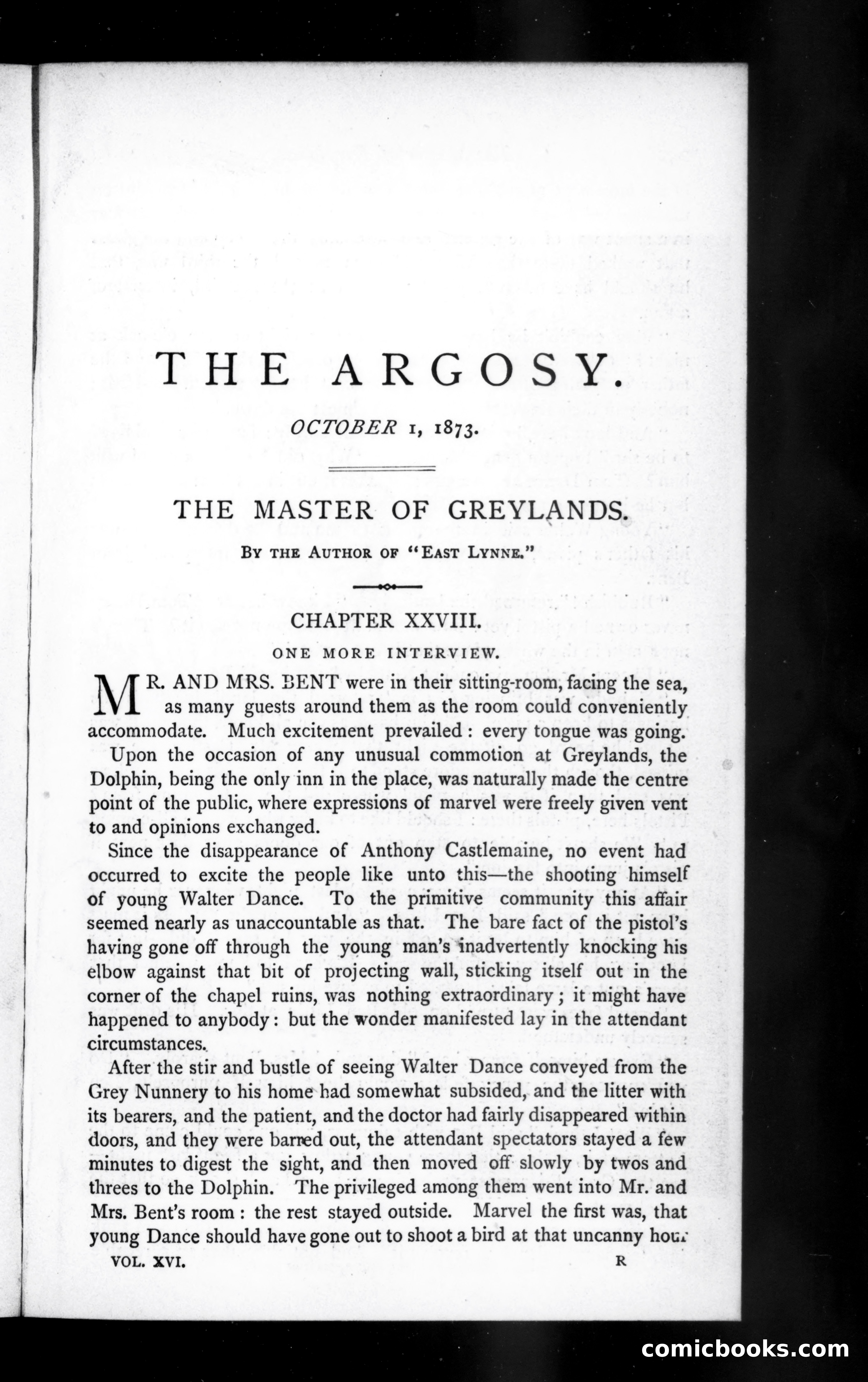 The Argosy, Vol. 16 — page 1 of 82