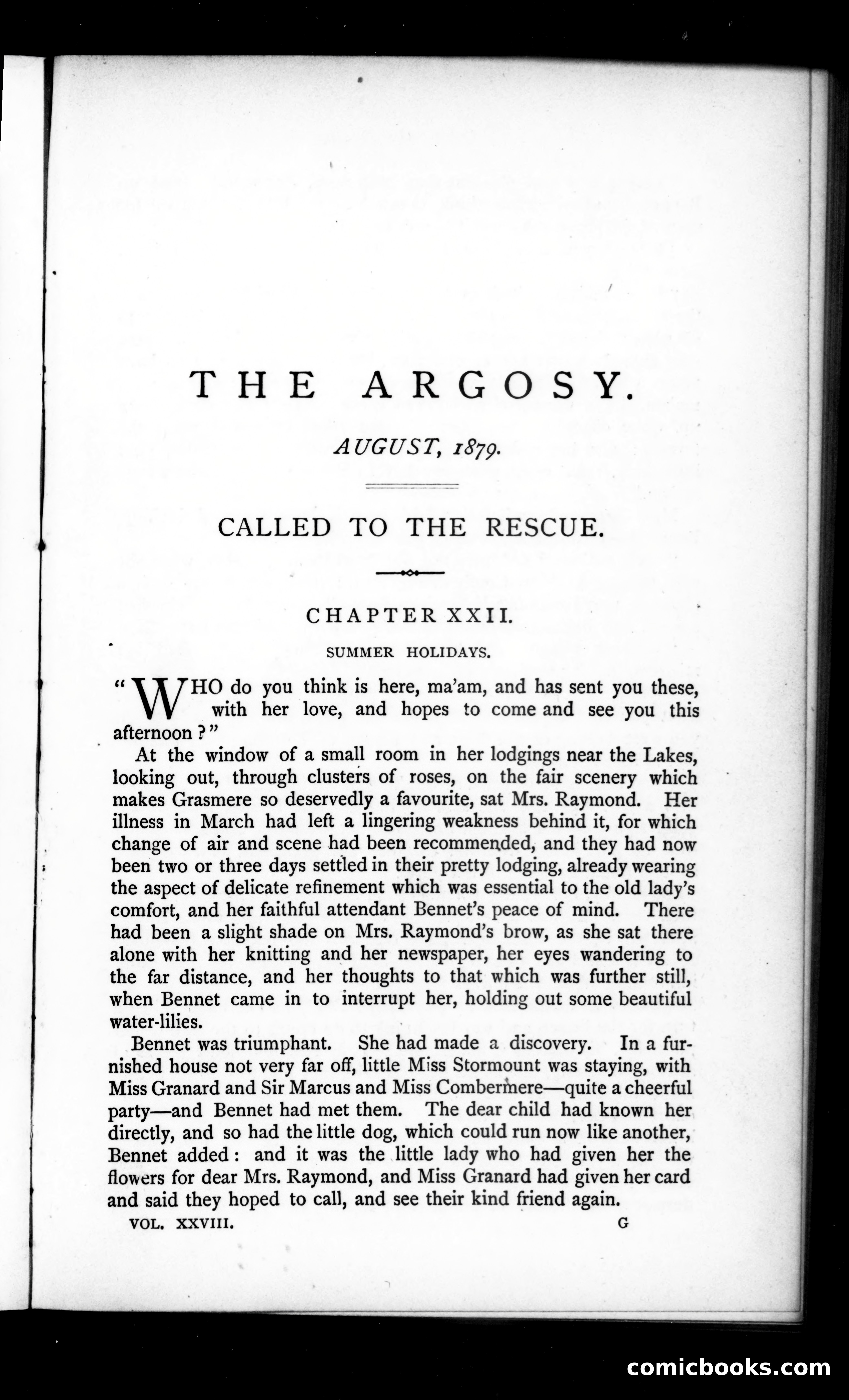 The Argosy, Vol. 28 — page 1 of 82