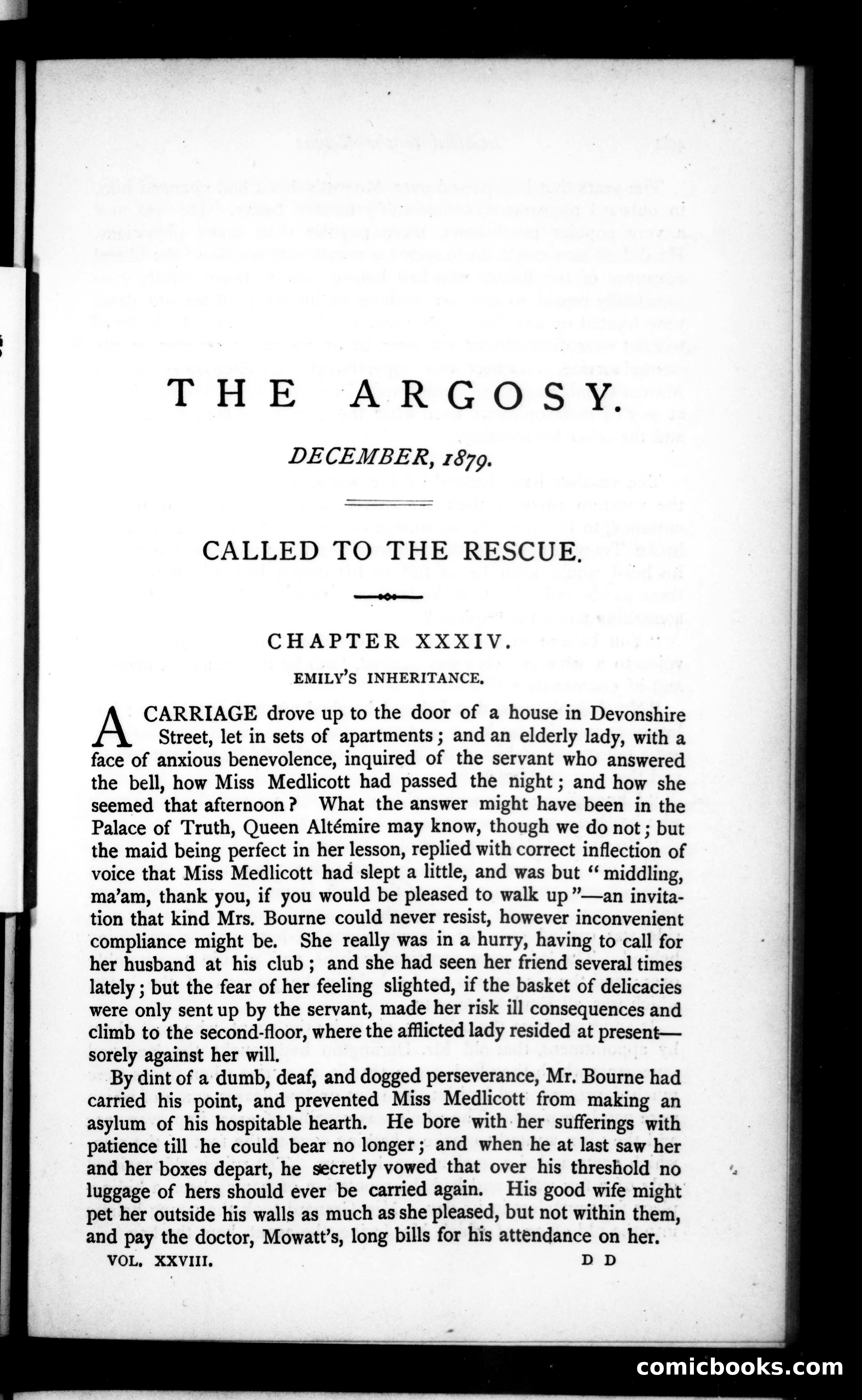The Argosy, Vol. 28 — page 1 of 117