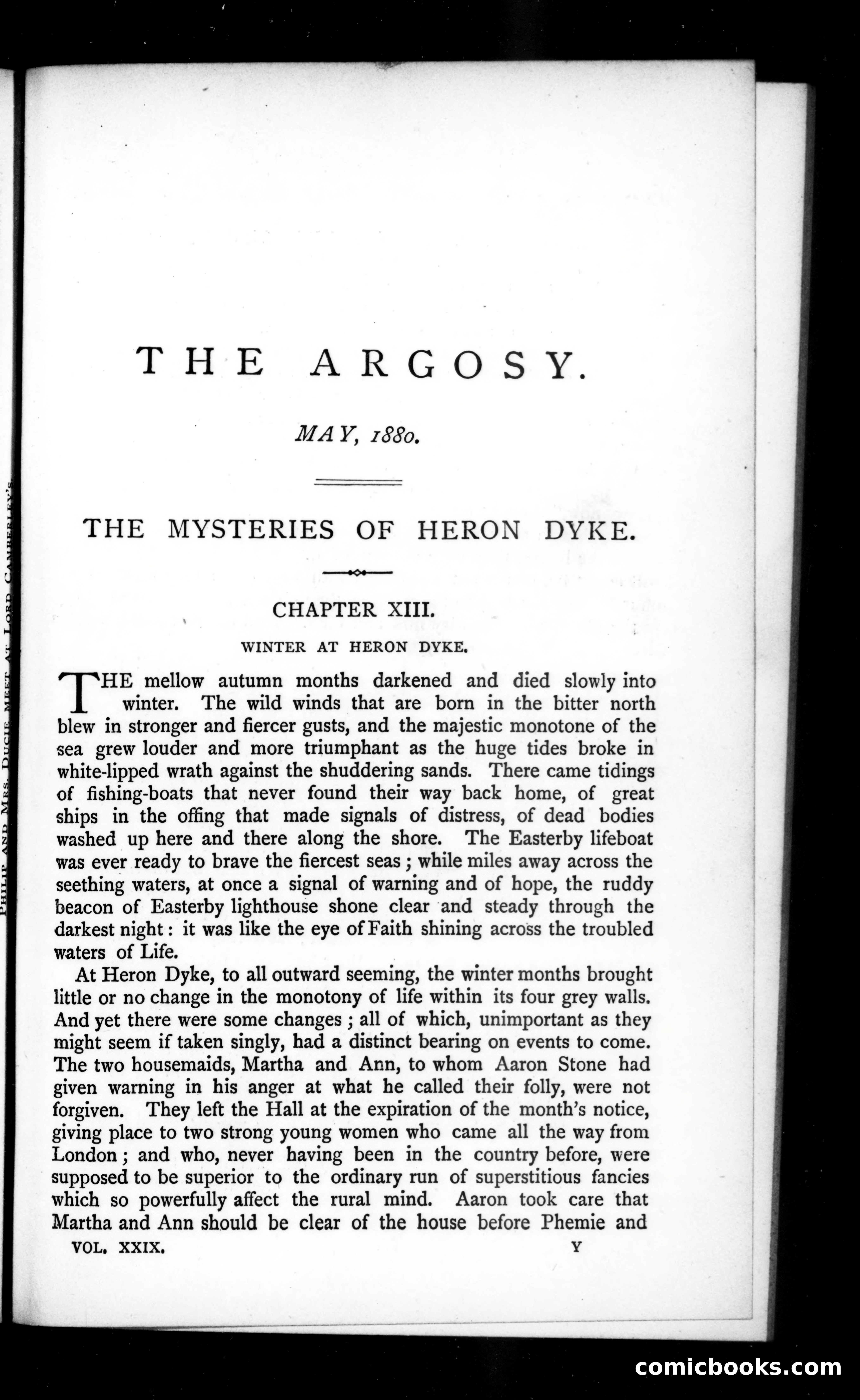 The Argosy, Vol. 29 — page 1 of 82