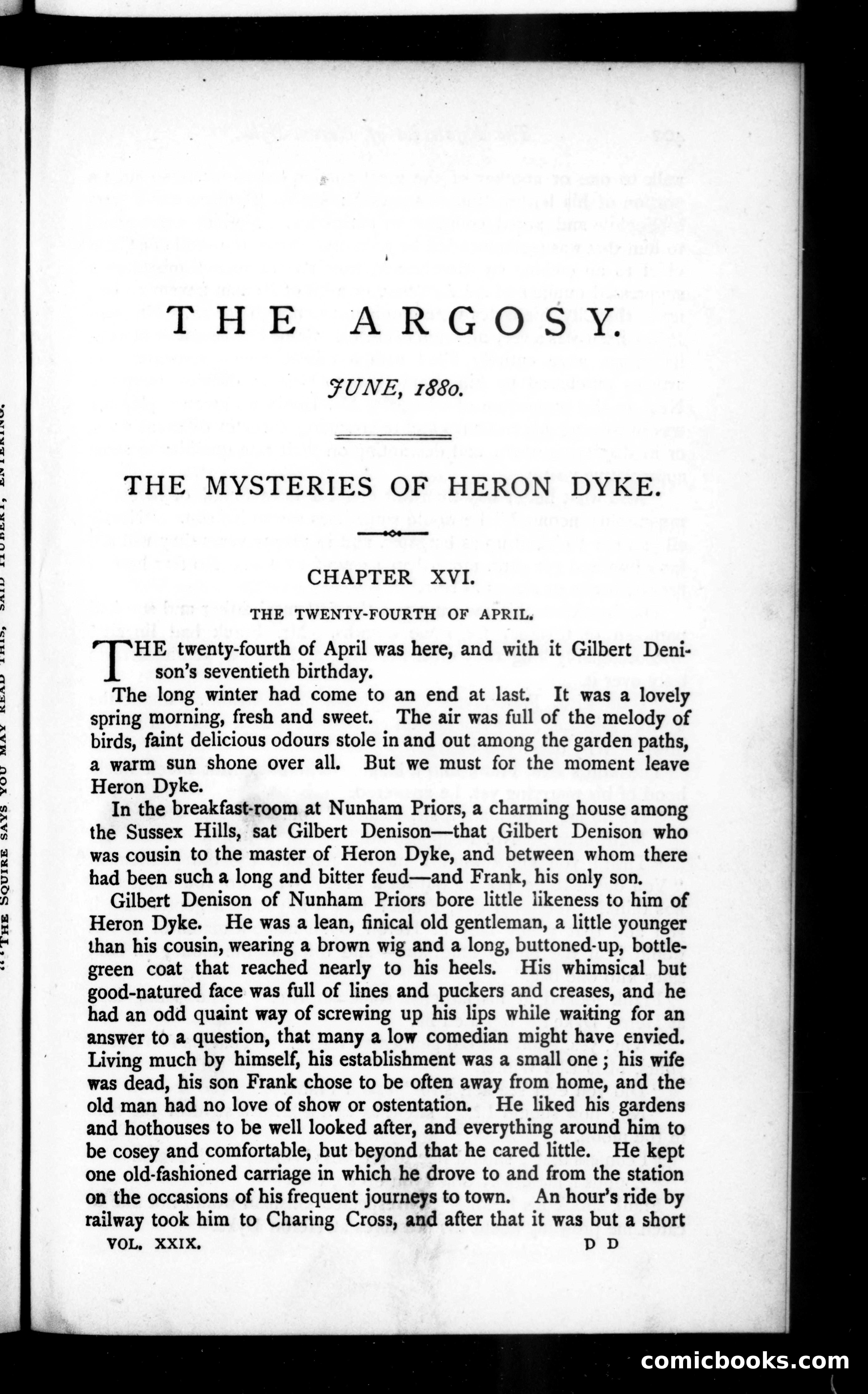 The Argosy, Vol. 29 — page 1 of 77