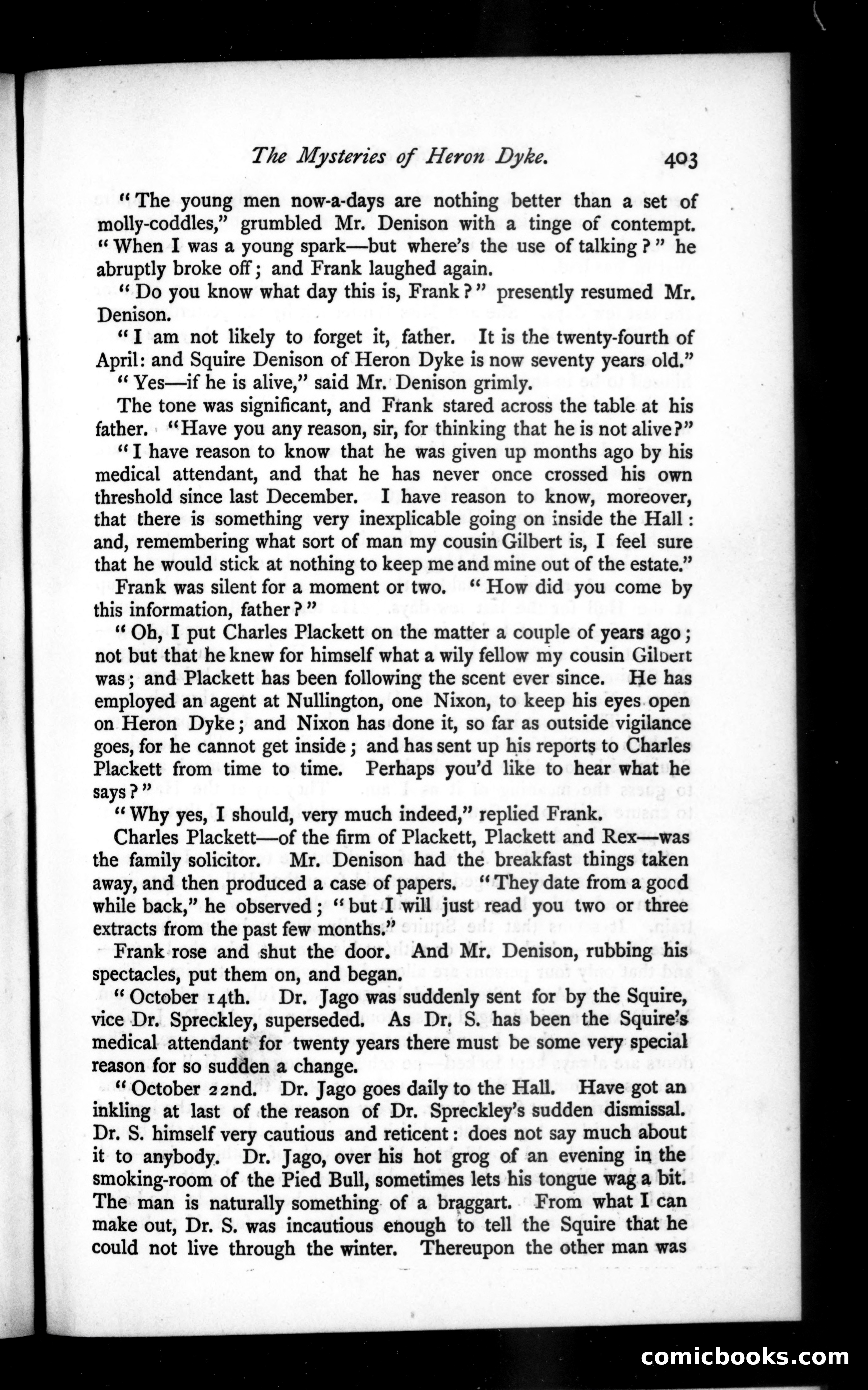 The Argosy, Vol. 29 — page 3 of 77