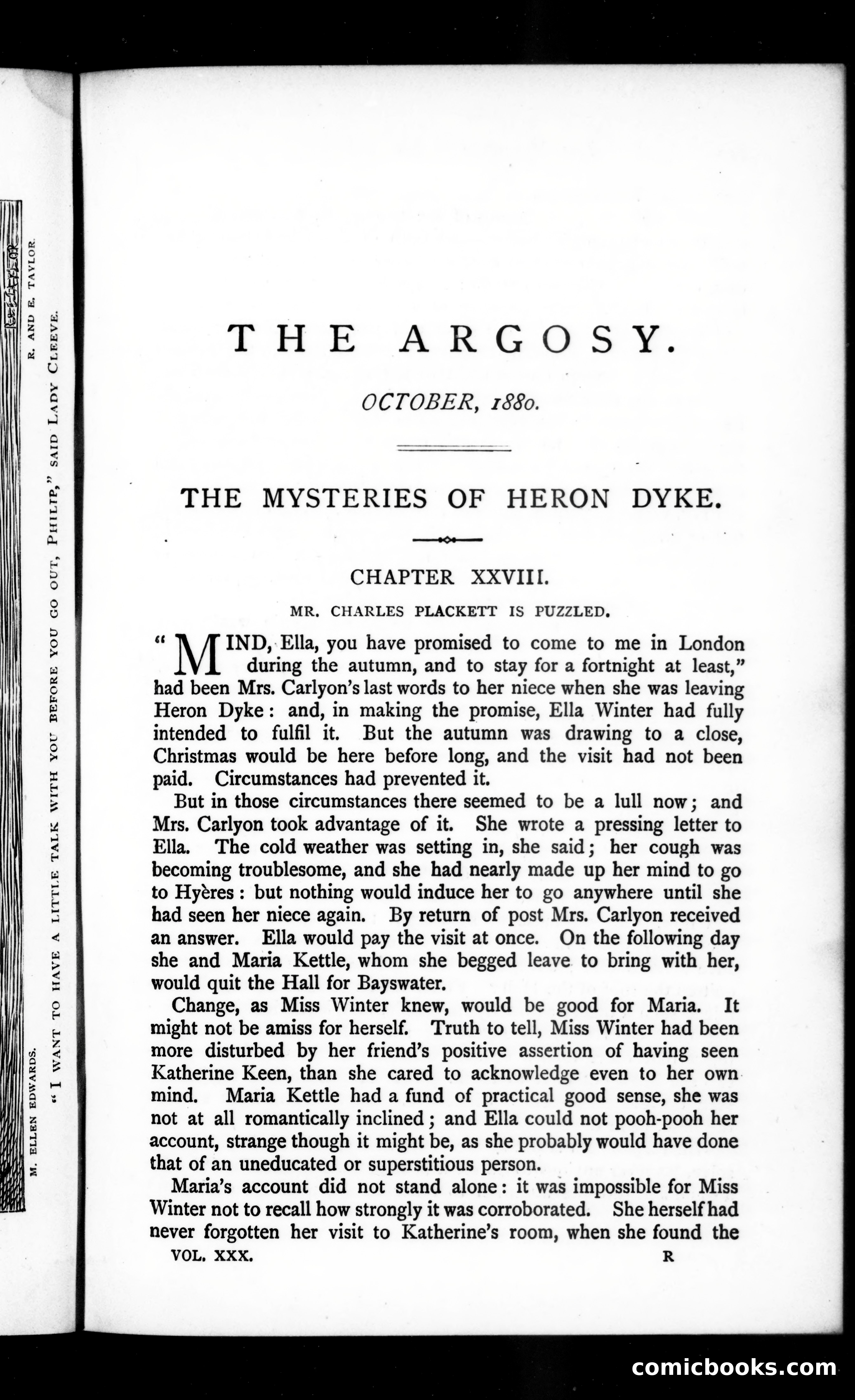 The Argosy, Vol. 30 — page 1 of 82