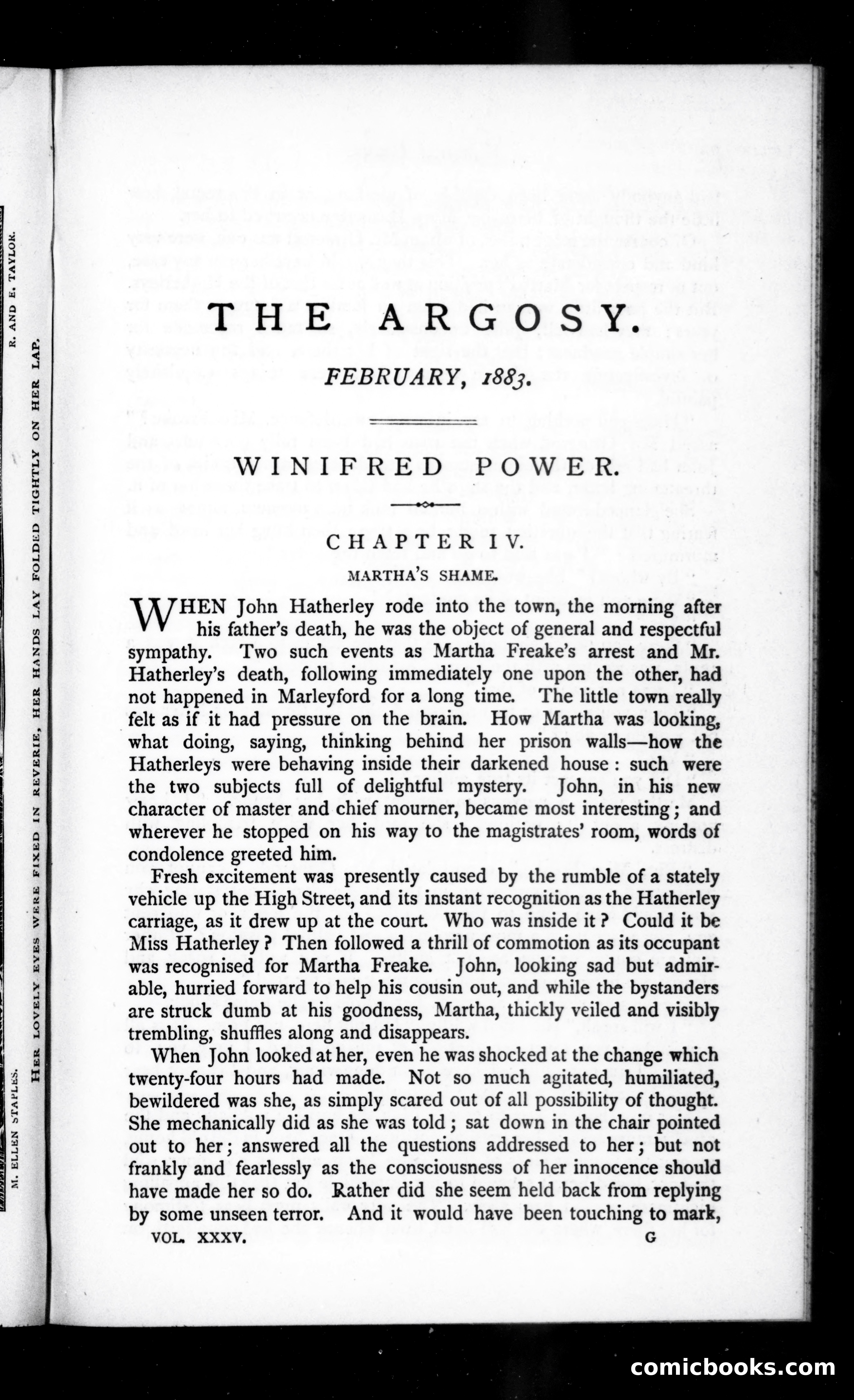 The Argosy, Vol. 35 — page 1 of 84