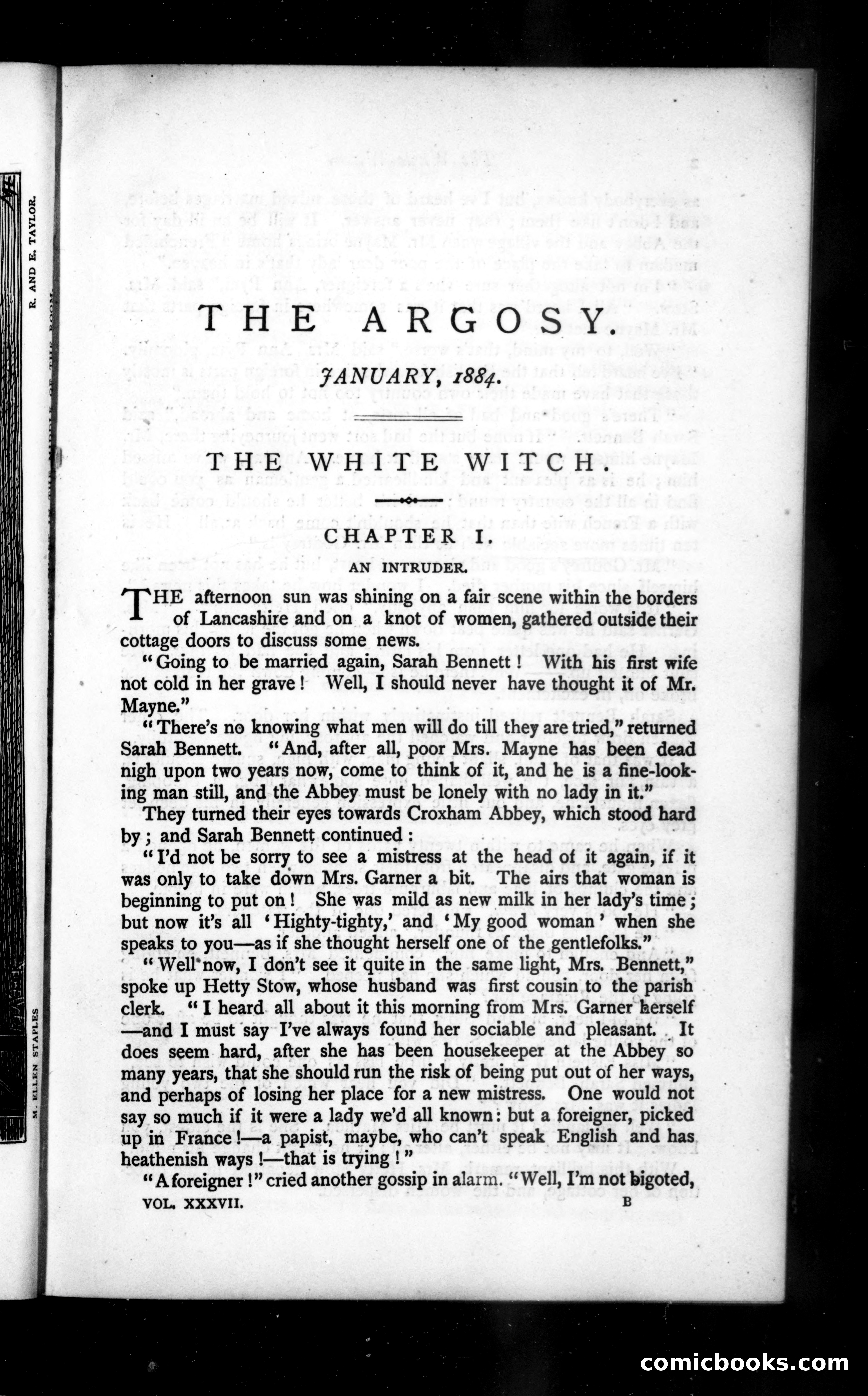 The Argosy, Vol. 37 — page 1 of 86