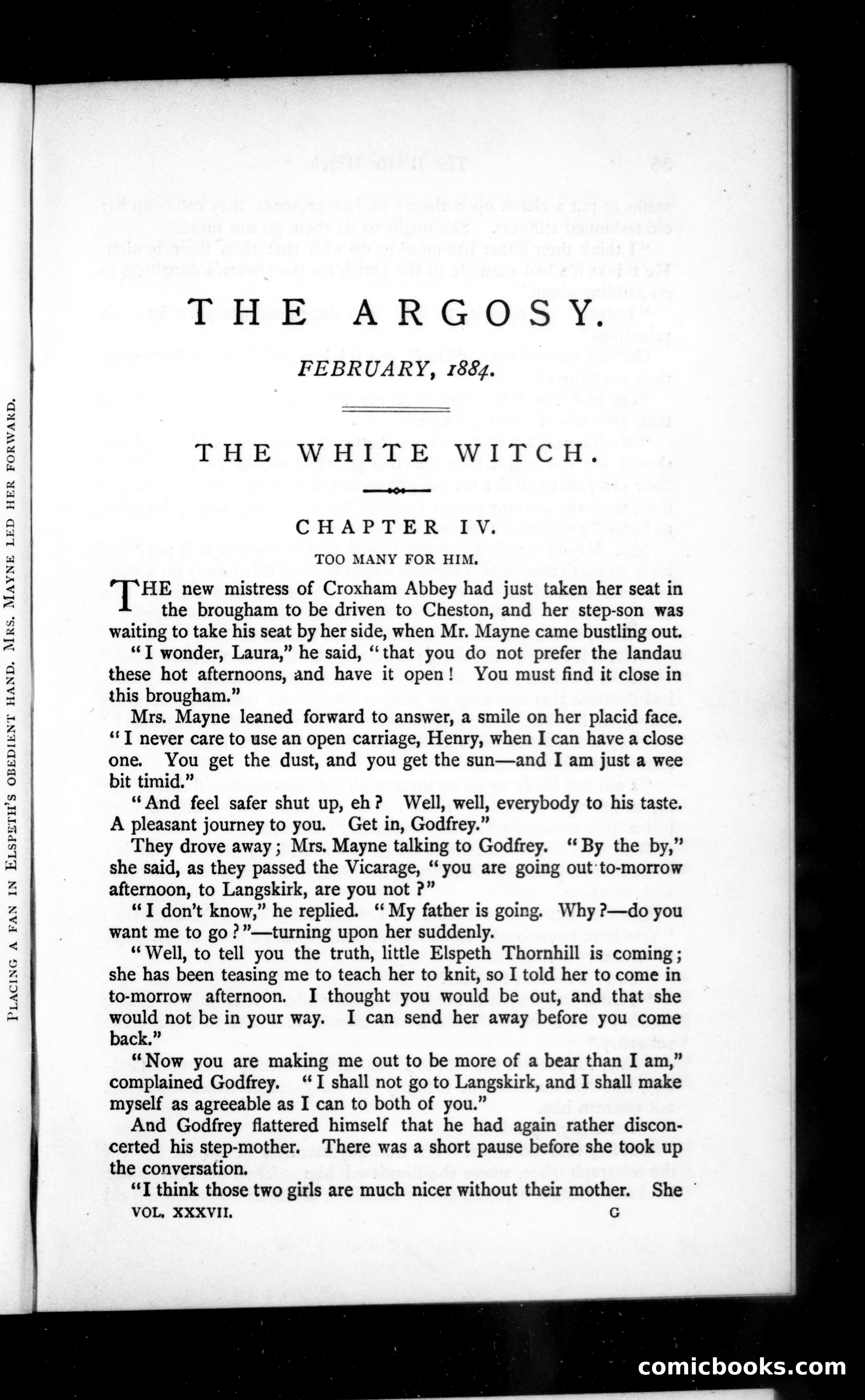 The Argosy, Vol. 37 — page 1 of 86