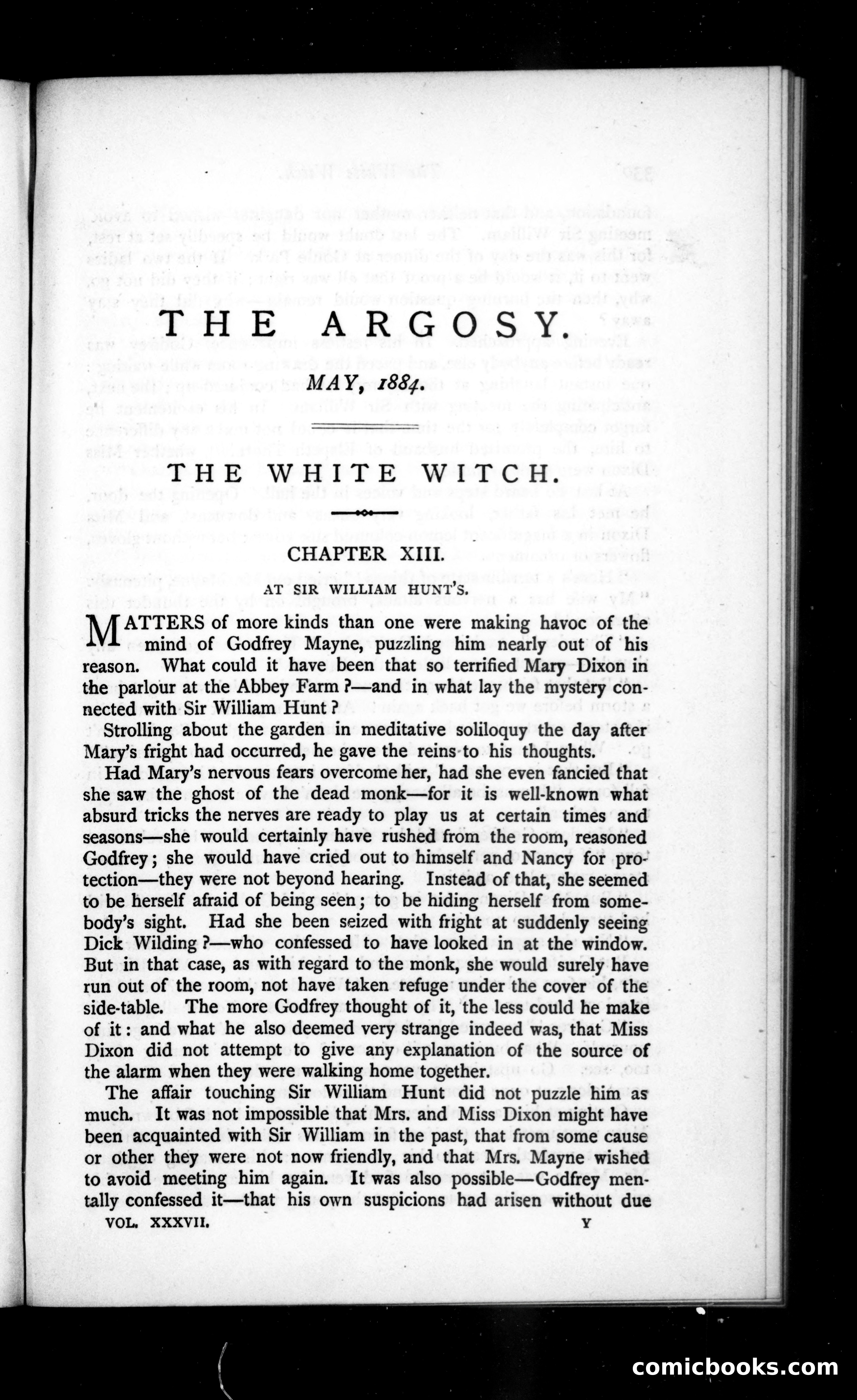 The Argosy, Vol. 37 — page 1 of 82