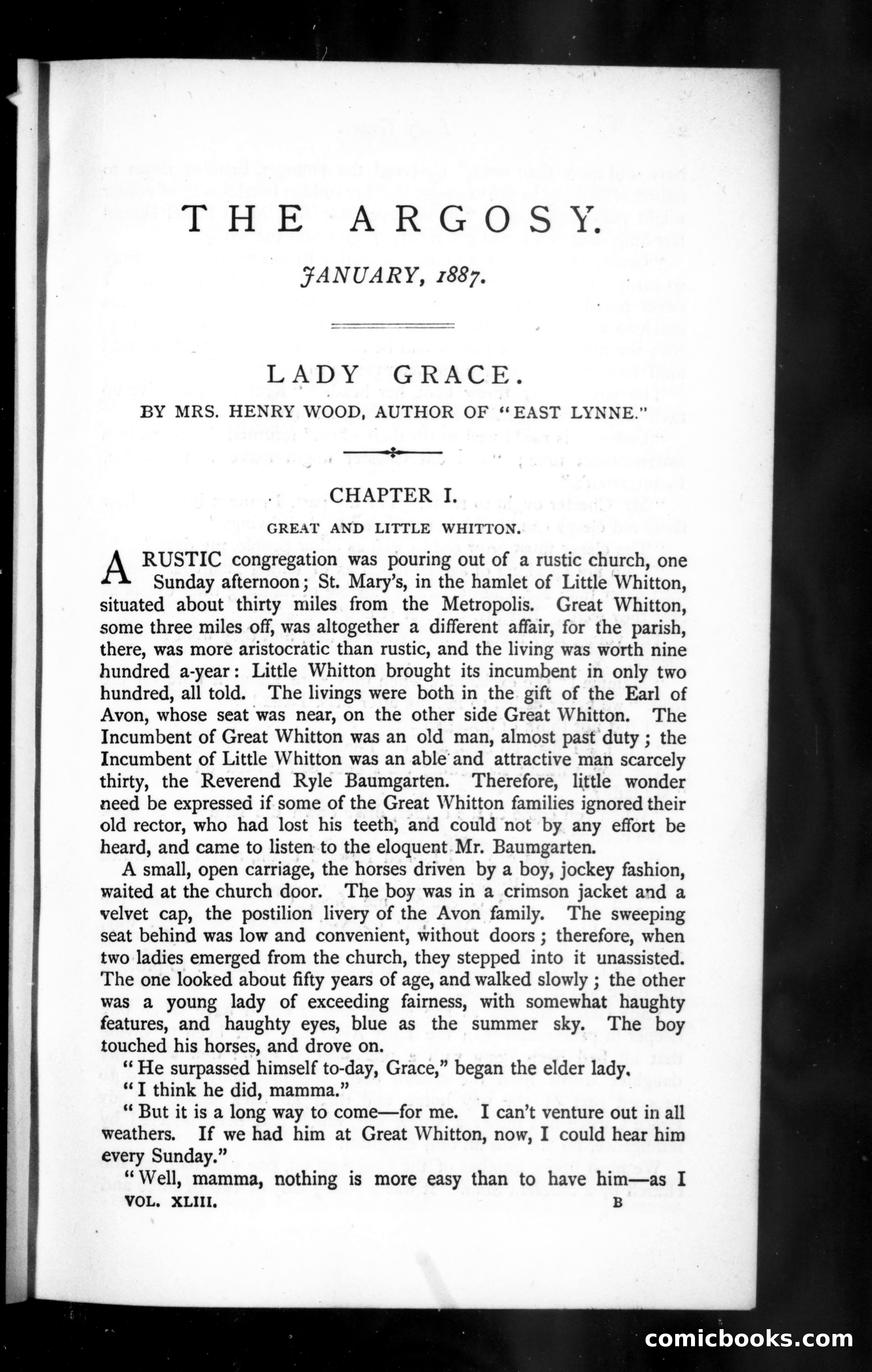 The Argosy, Vol. 43 — page 1 of 82