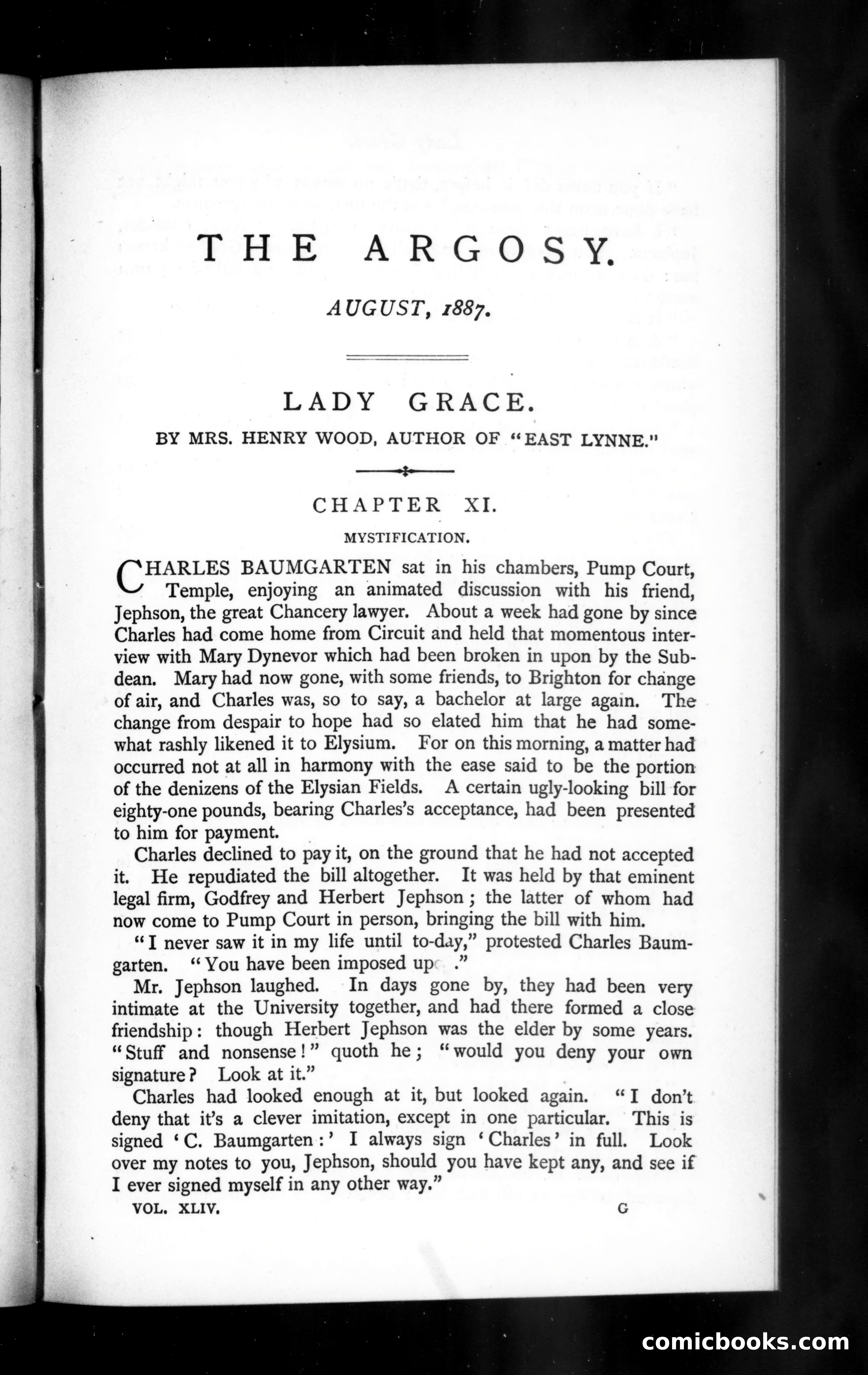The Argosy, Vol. 44 — page 1 of 90