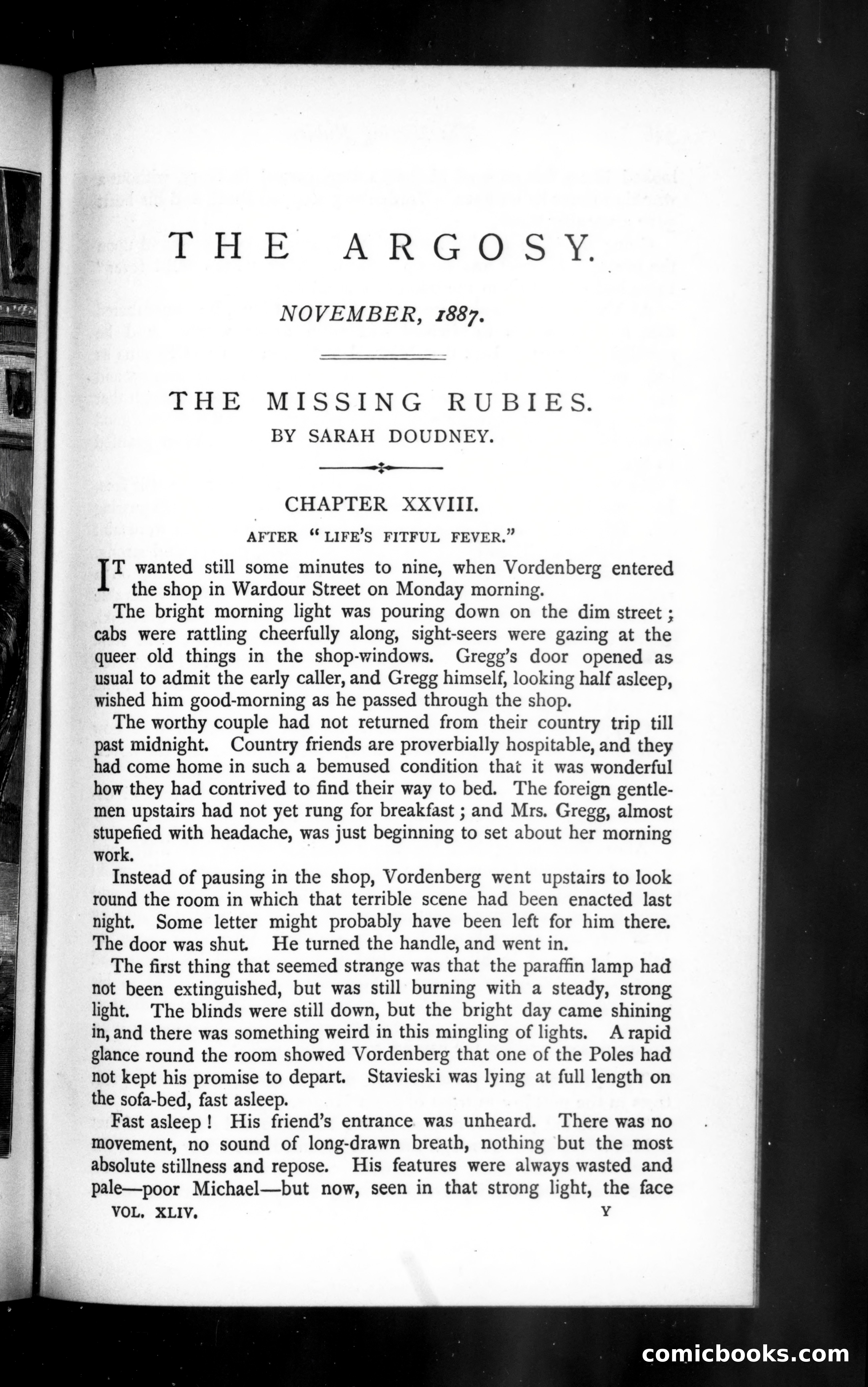 The Argosy, Vol. 44 — page 1 of 86