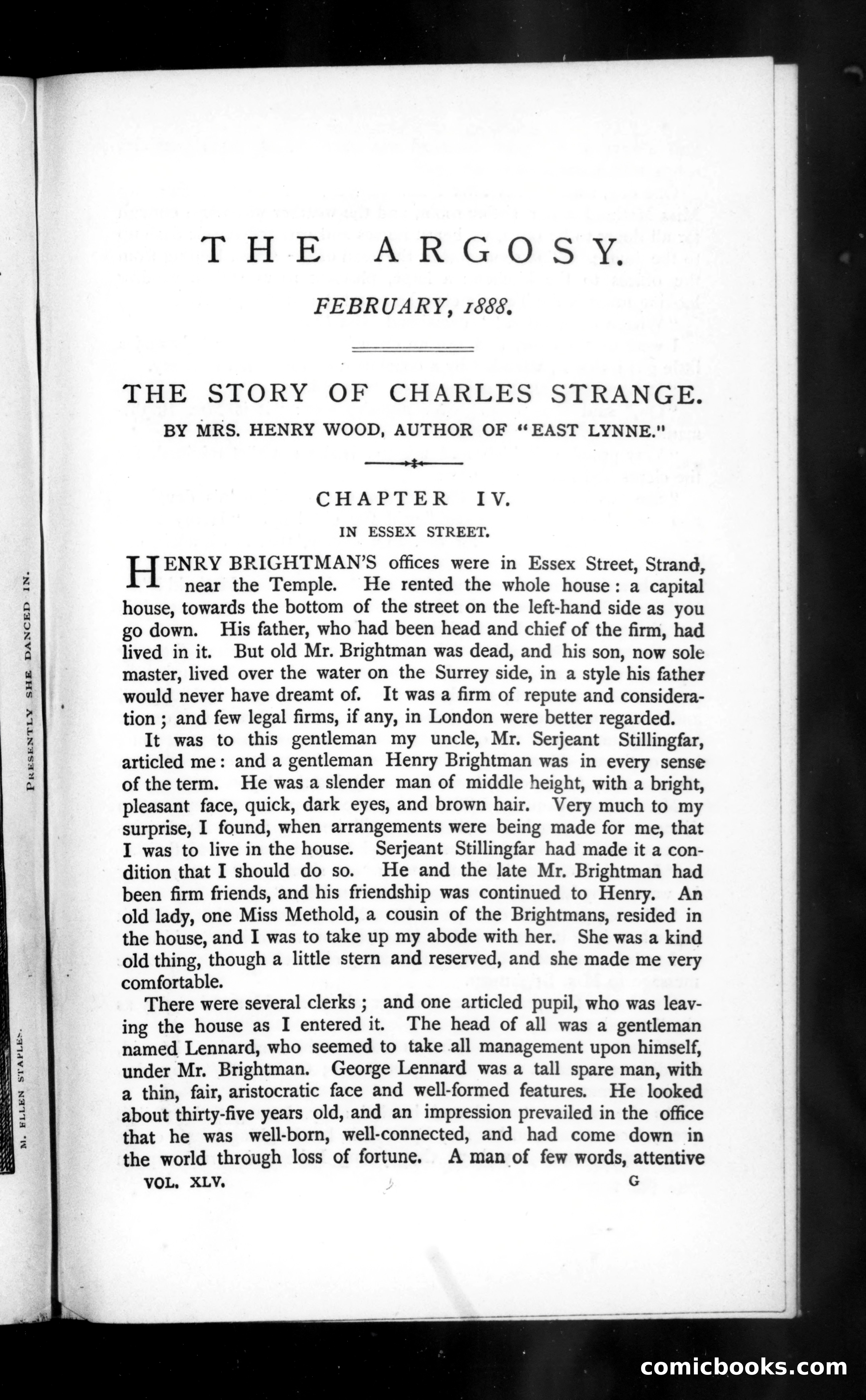 The Argosy, Vol. 45 — page 1 of 84