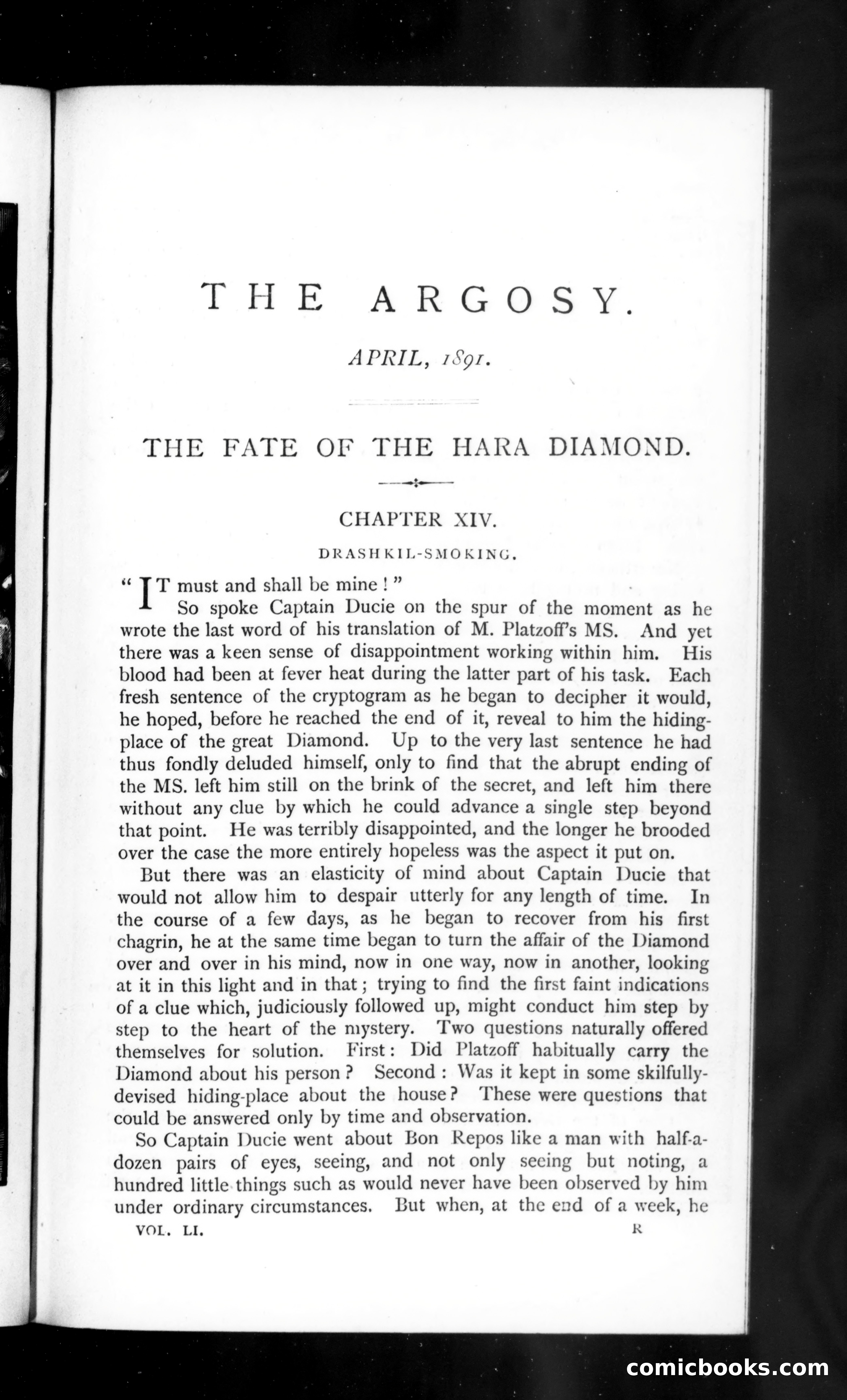 The Argosy, Vol. 51 — page 1 of 90
