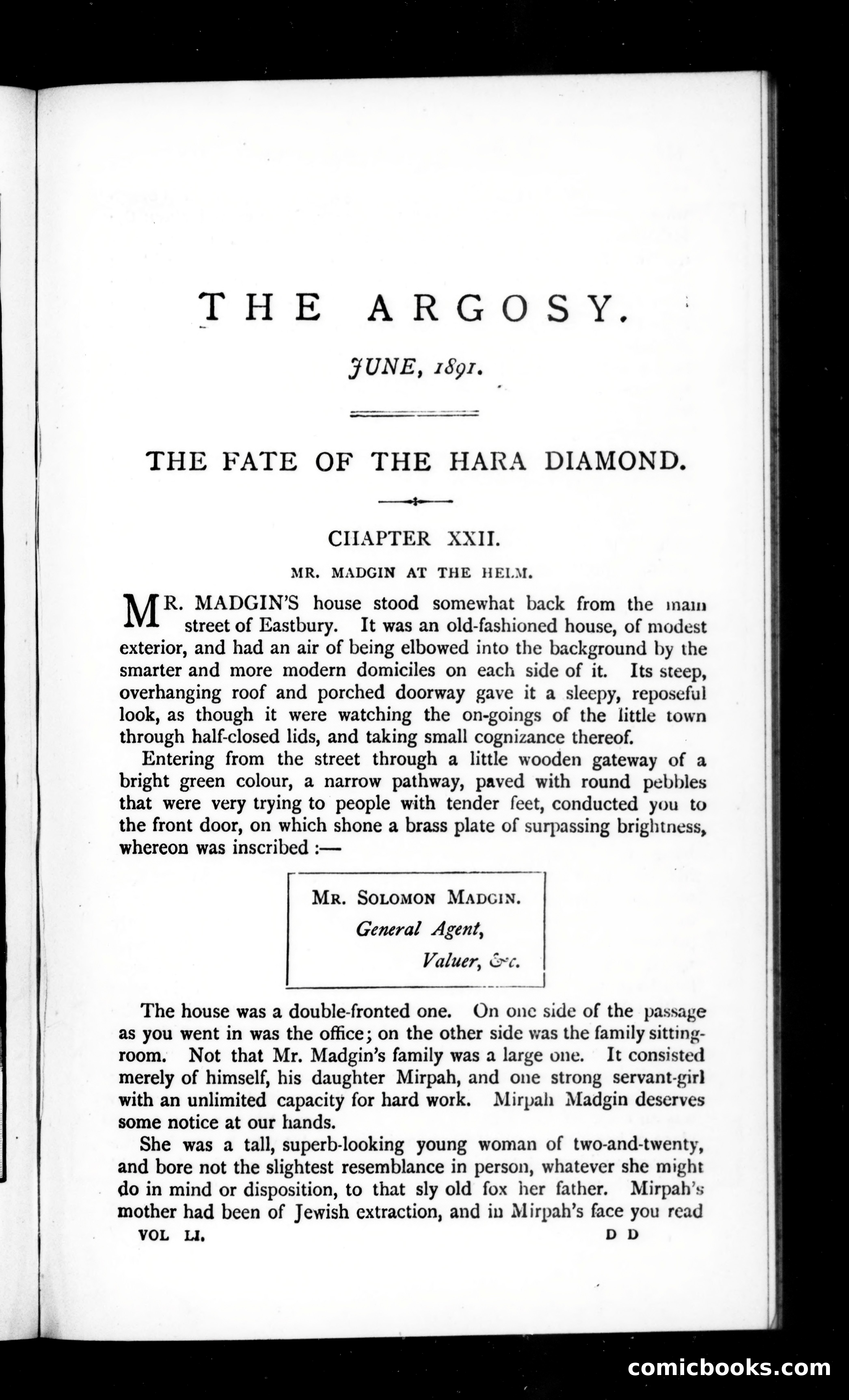 The Argosy, Vol. 51 — page 1 of 85