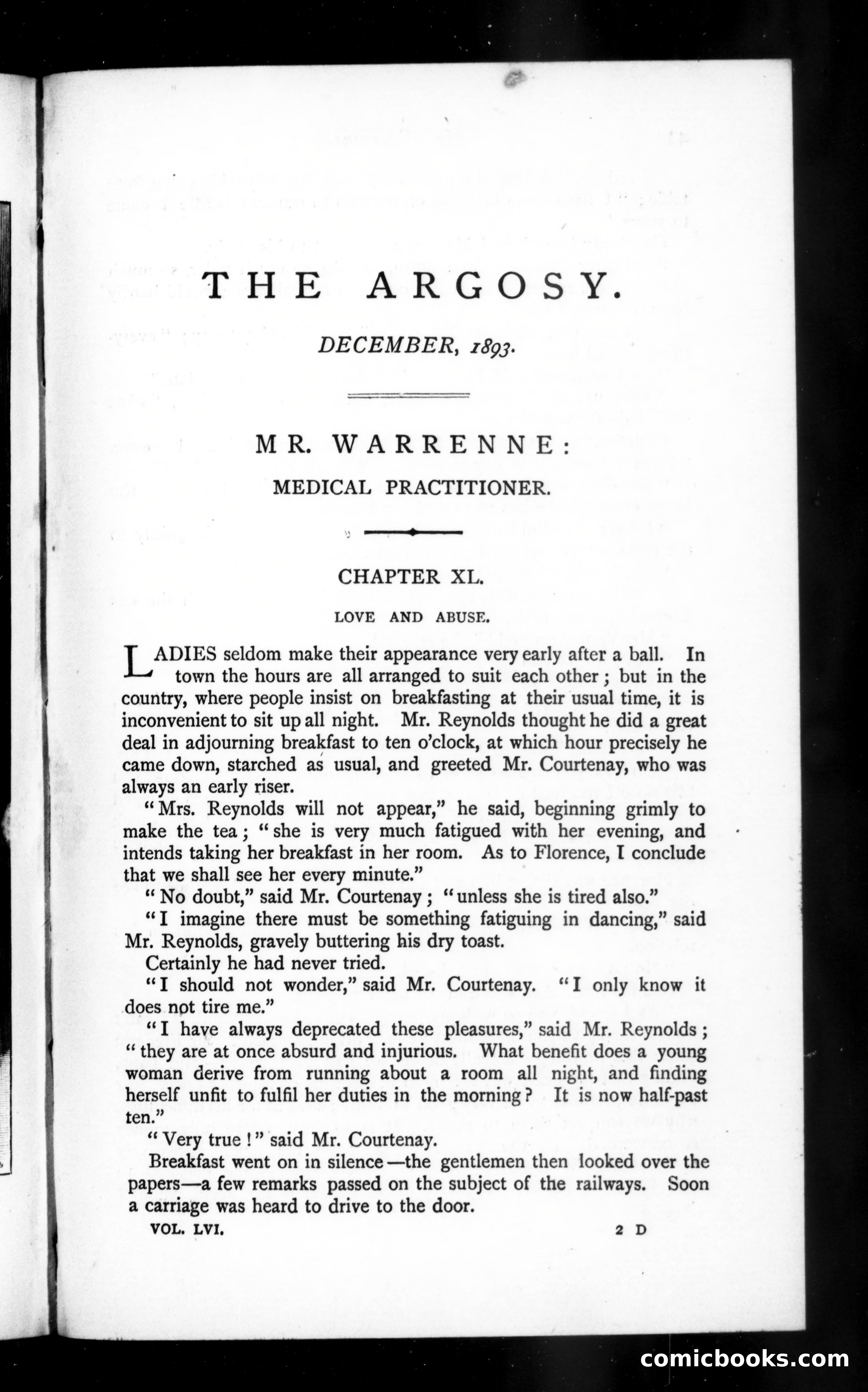 The Argosy, Vol. 56 — page 1 of 131
