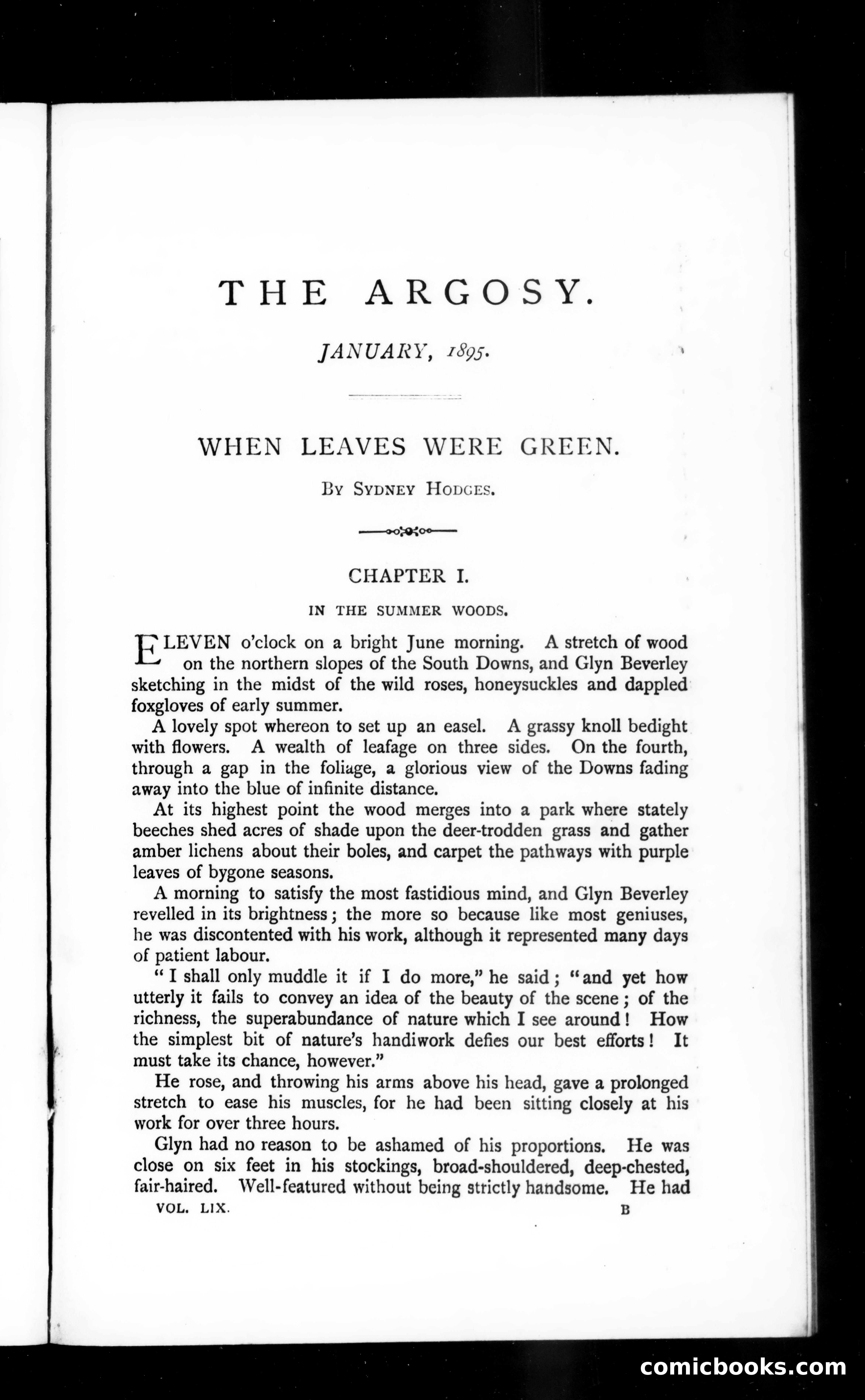 The Argosy, Vol. 59 — page 1 of 132