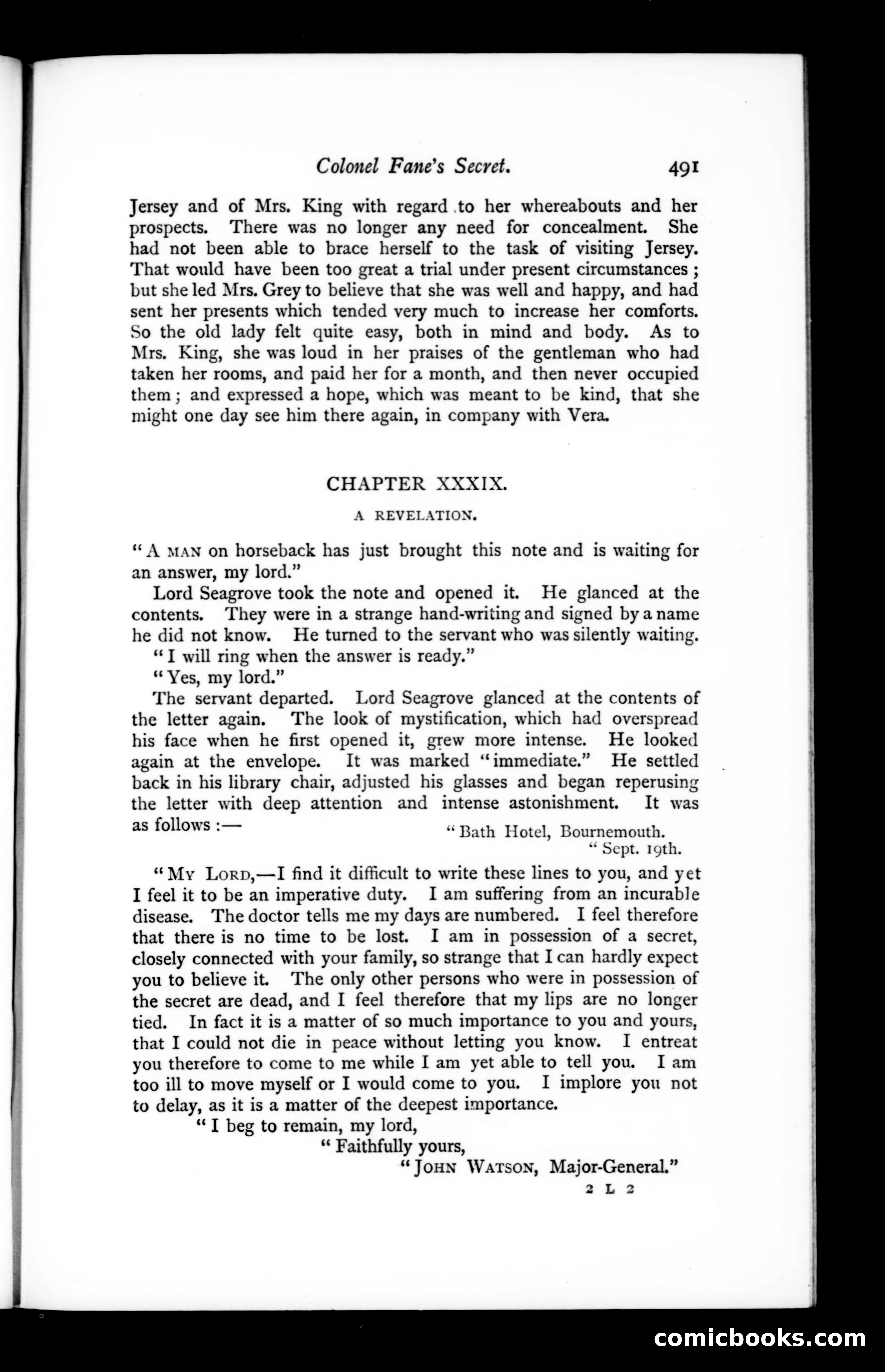 The Argosy, Vol. 66 — page 3 of 121