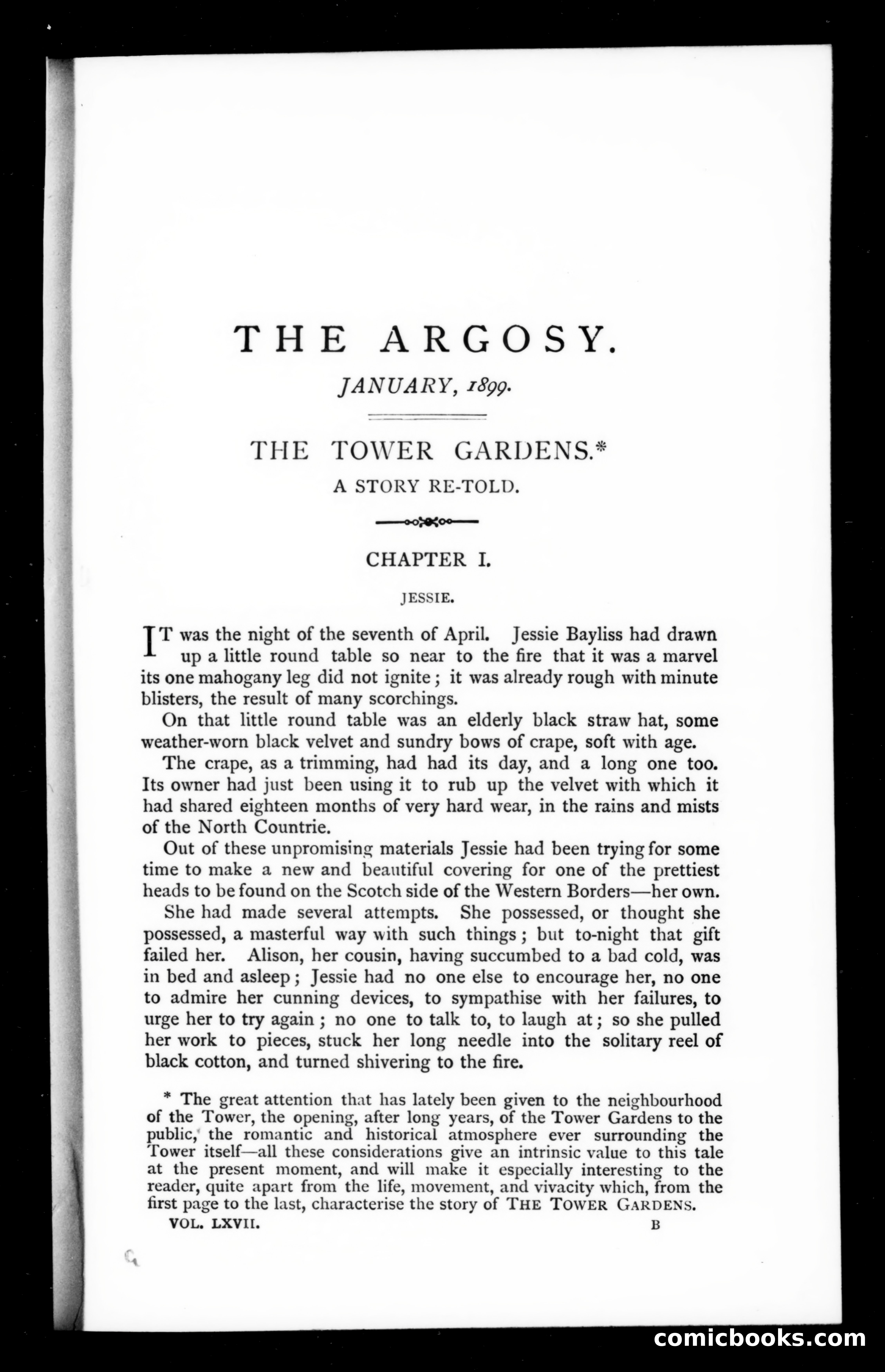 The Argosy, Vol. 67 — page 1 of 121