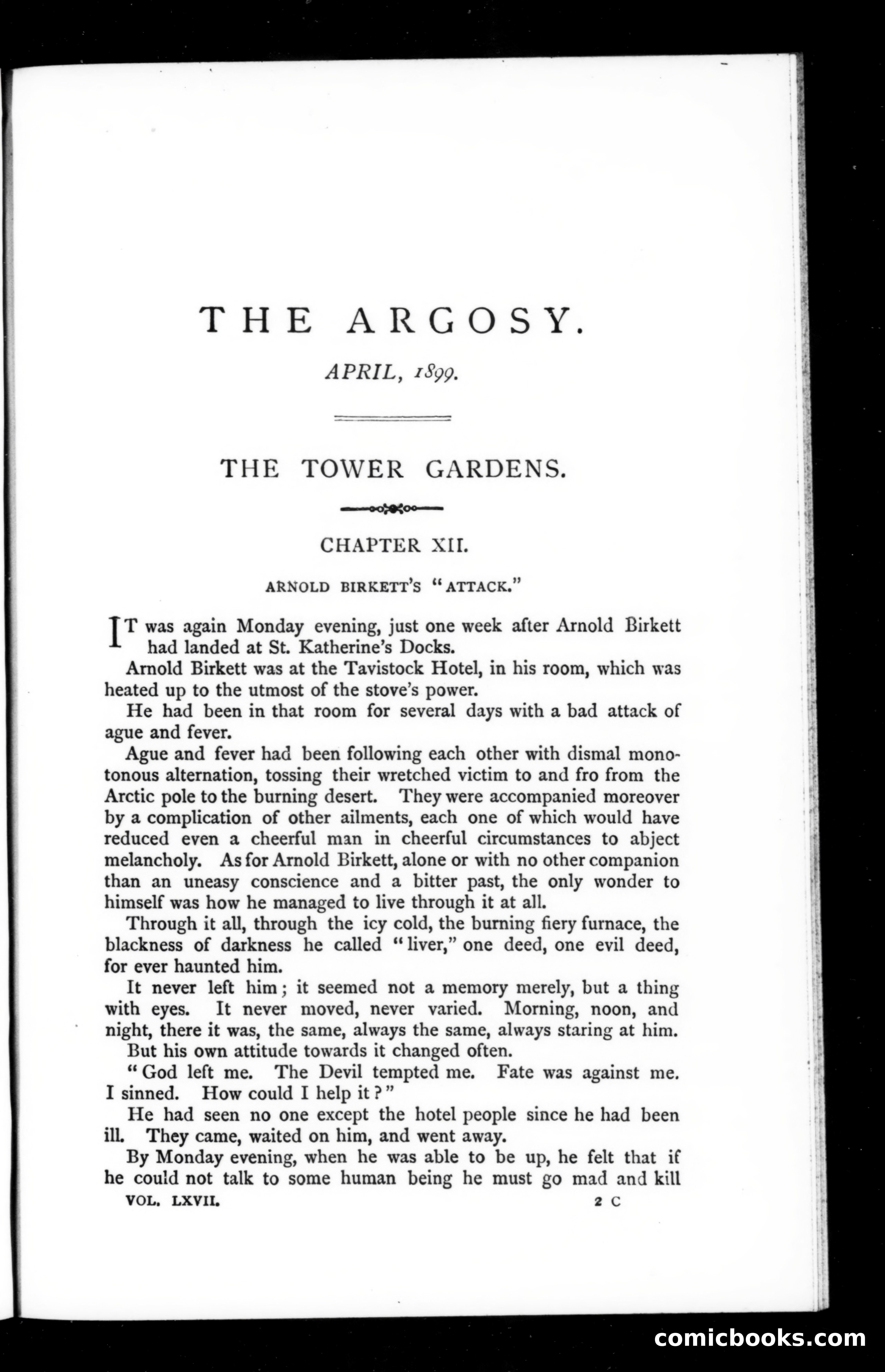 The Argosy, Vol. 67 — page 1 of 125