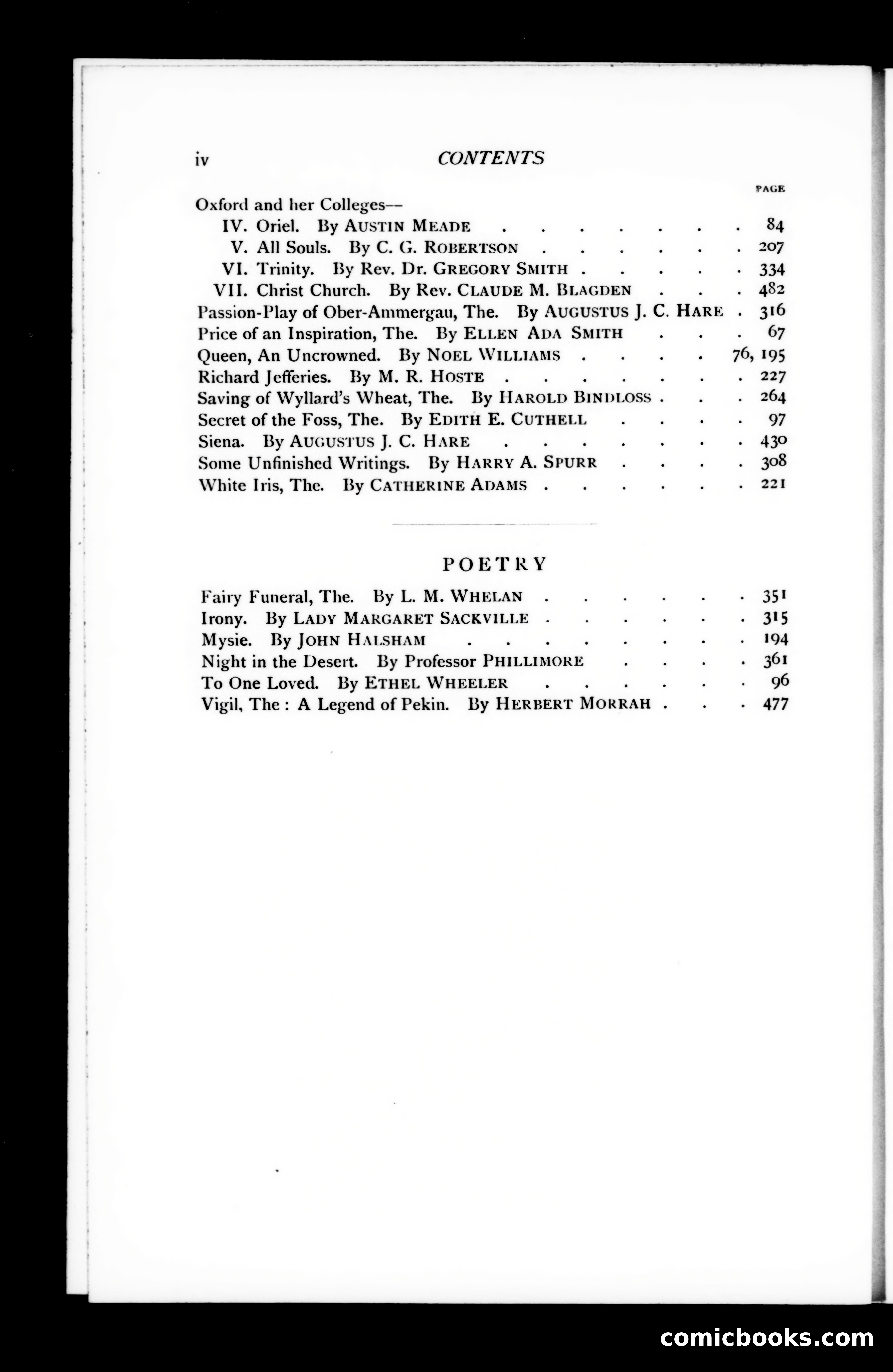 The Argosy, Volume LXXI — page 4 of 4