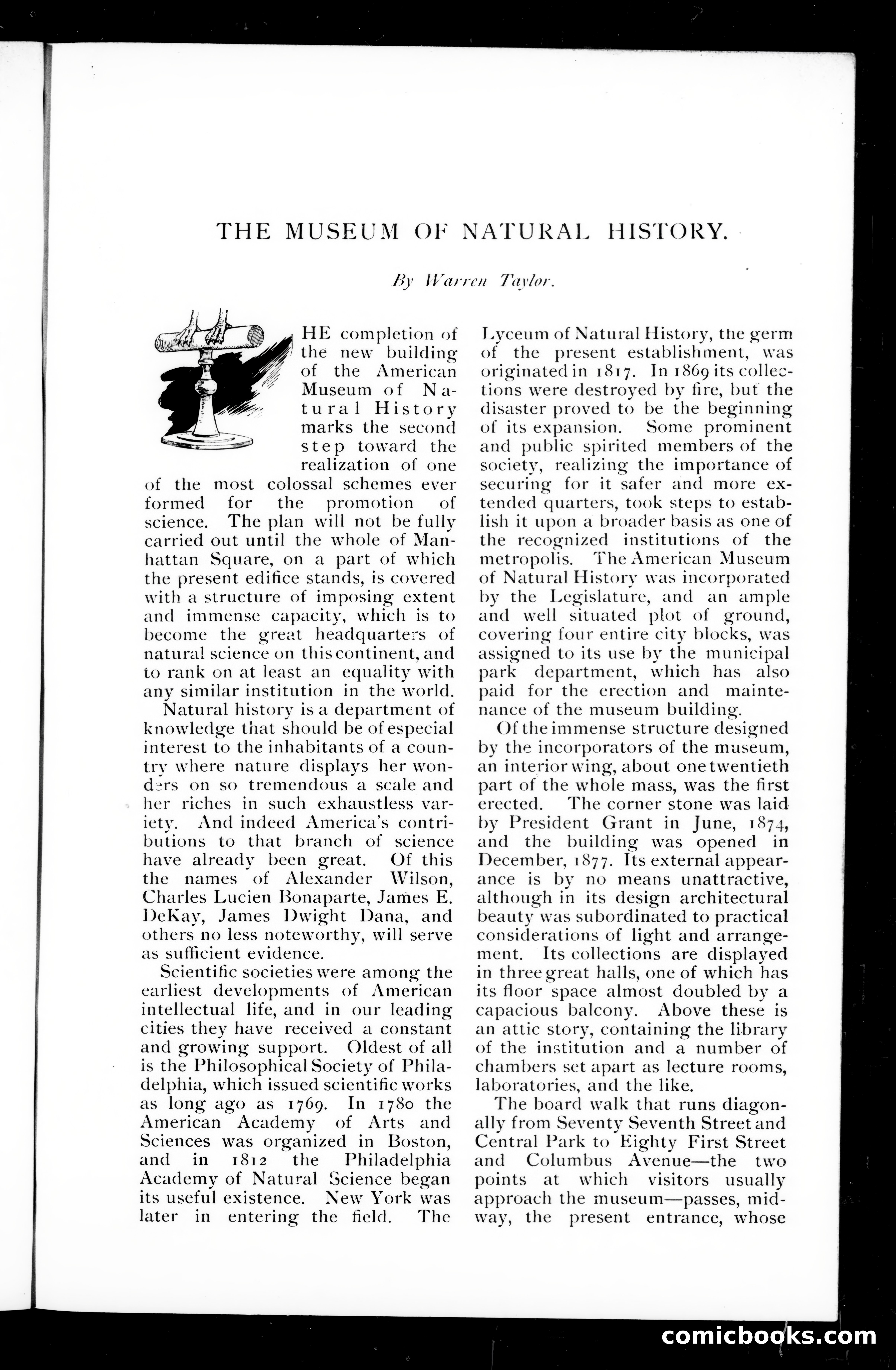 Munsey's Magazine, October 1891 — page 19 of 120