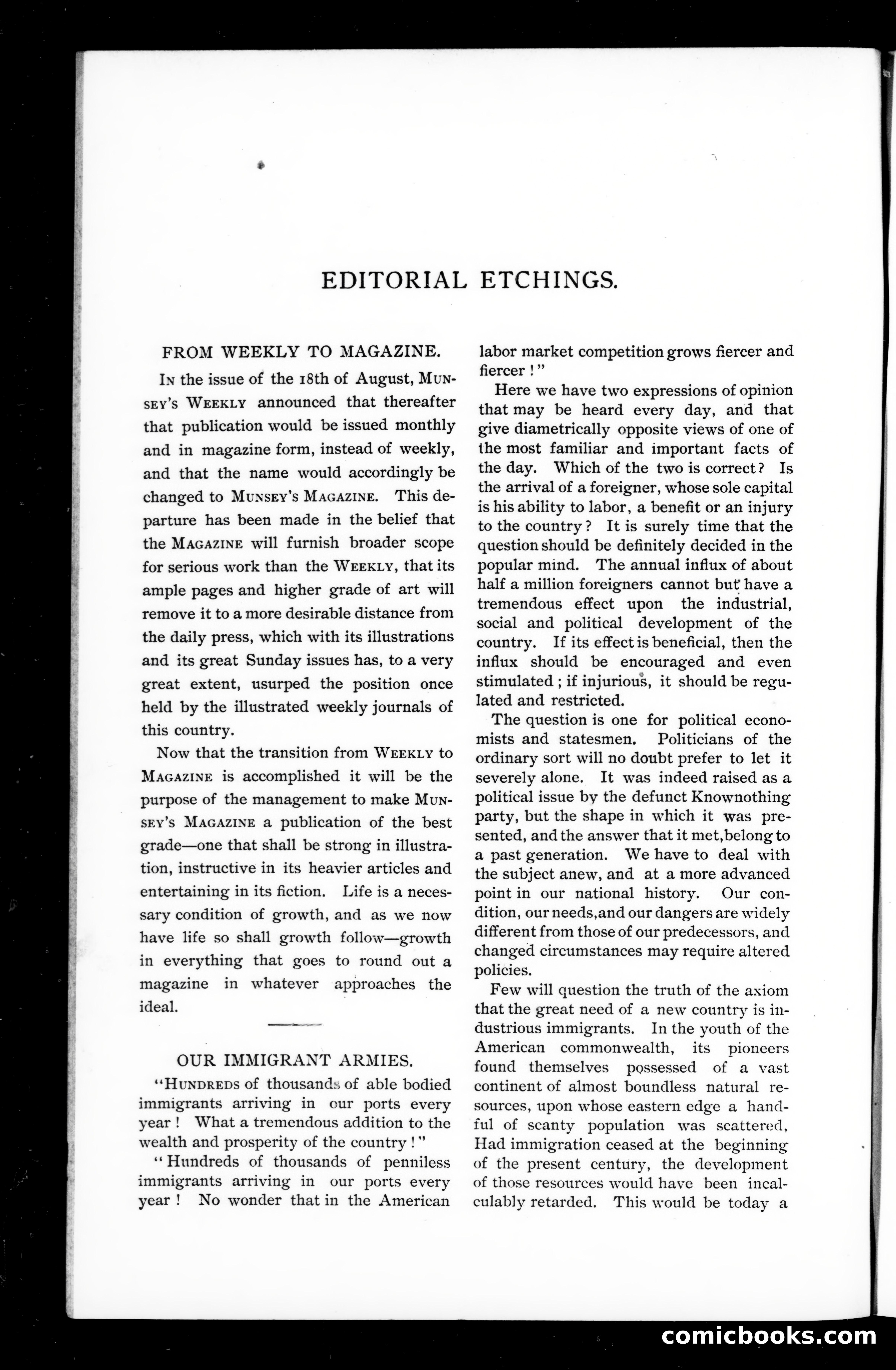 Munsey's Magazine, October 1891 — page 116 of 120