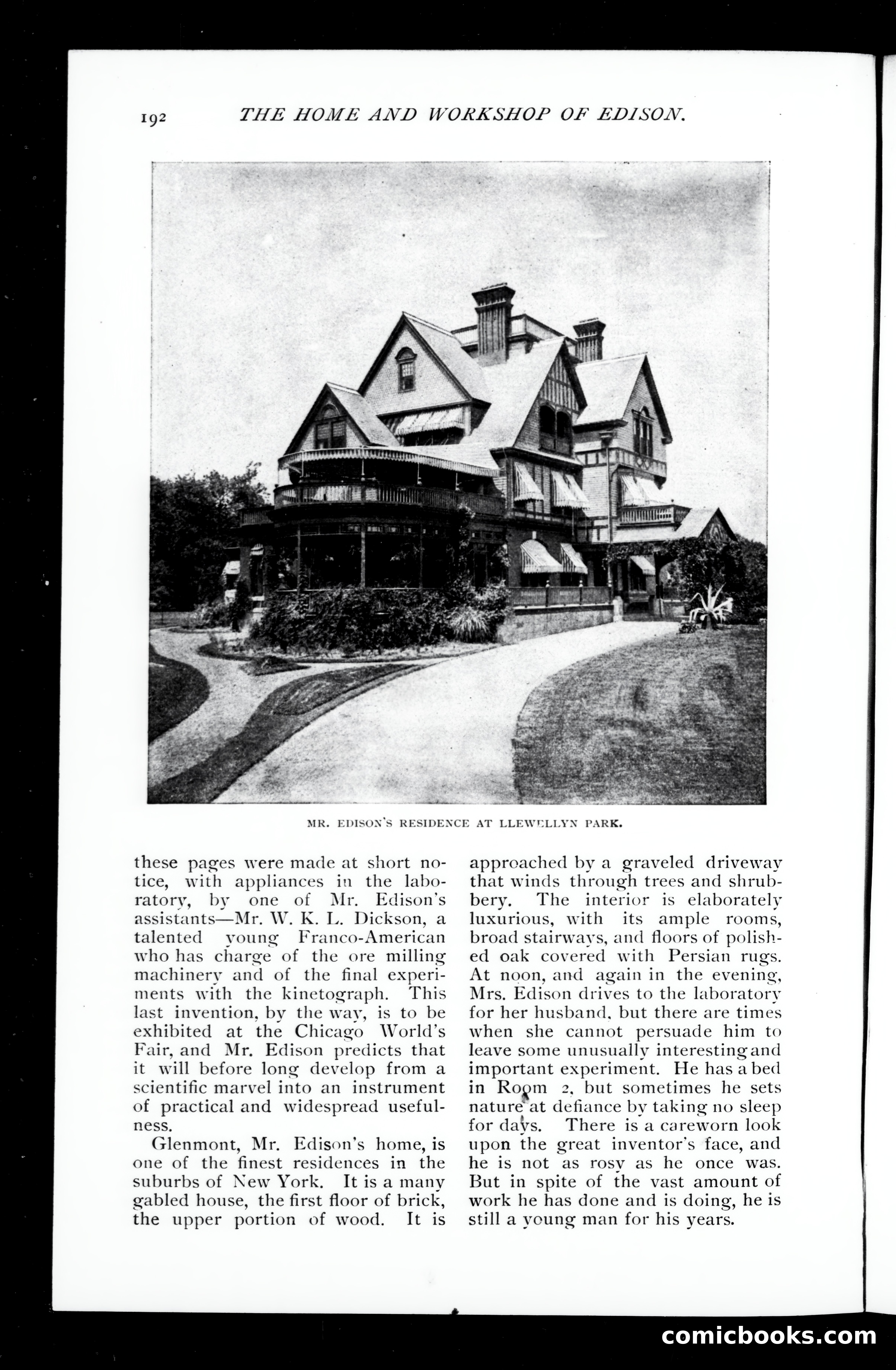 Munsey's Magazine, November 1891 — page 70 of 128