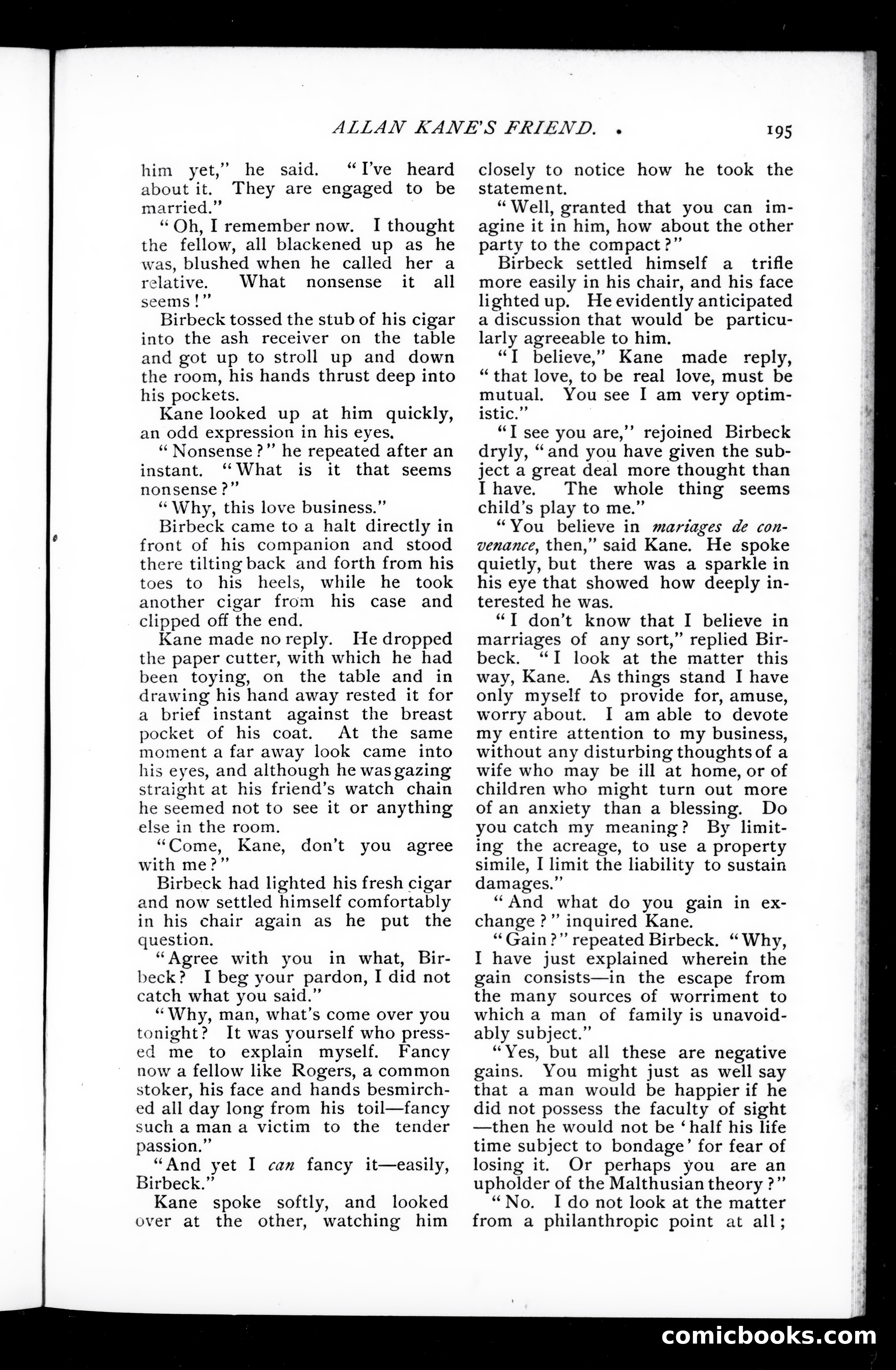 Munsey's Magazine, November 1891 — page 73 of 128