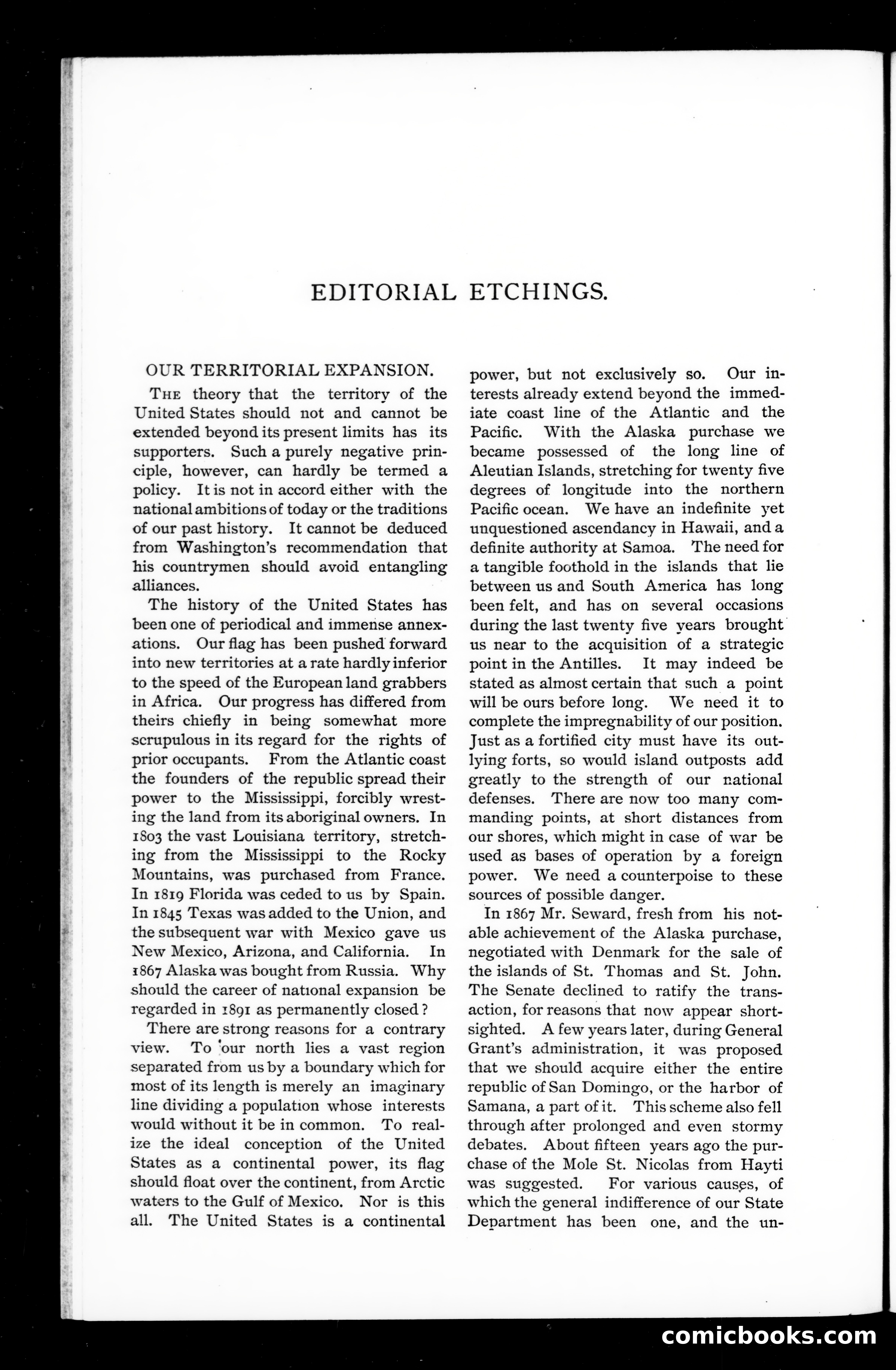 Munsey's Magazine, November 1891 — page 122 of 128