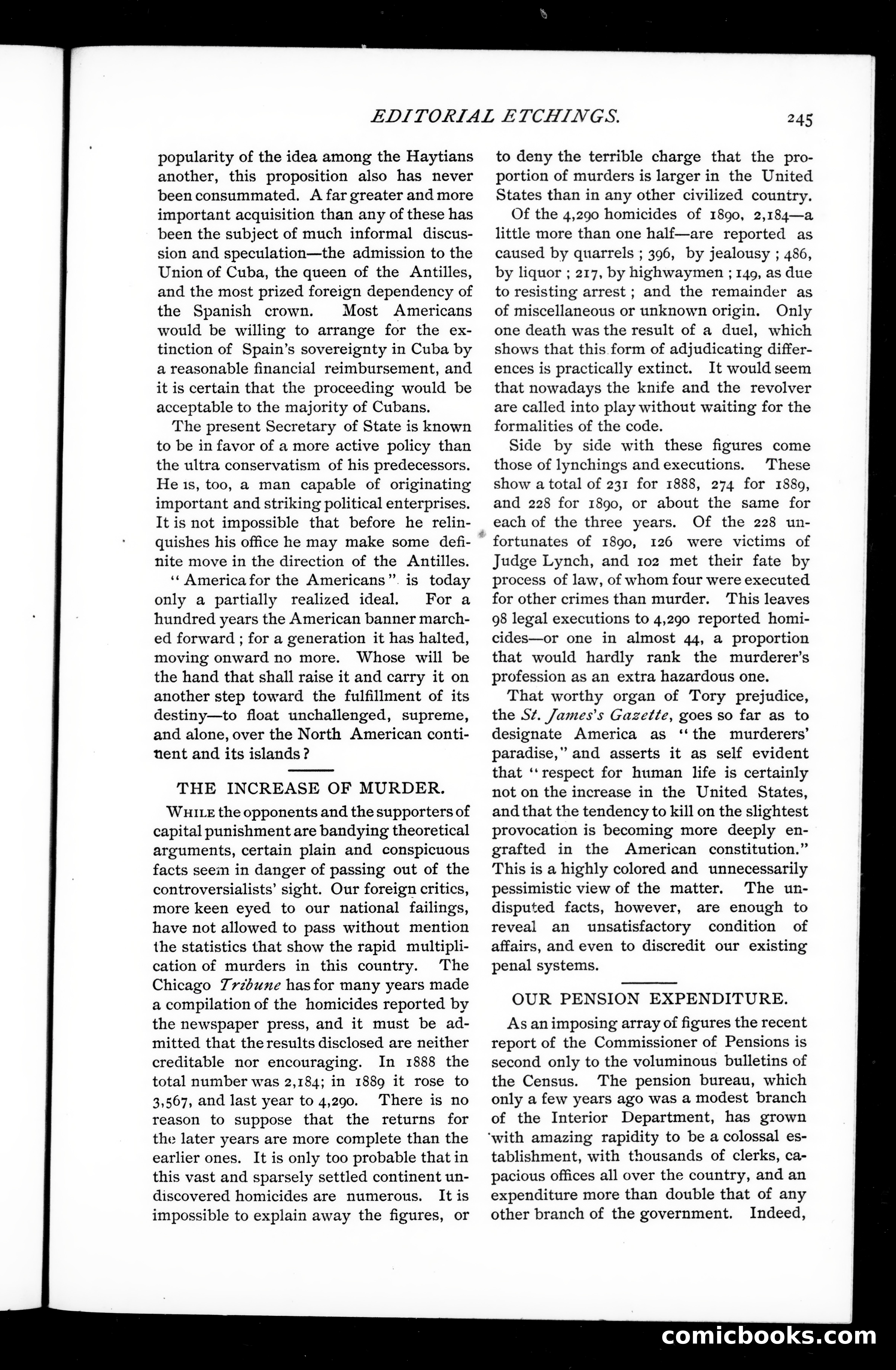 Munsey's Magazine, November 1891 — page 123 of 128