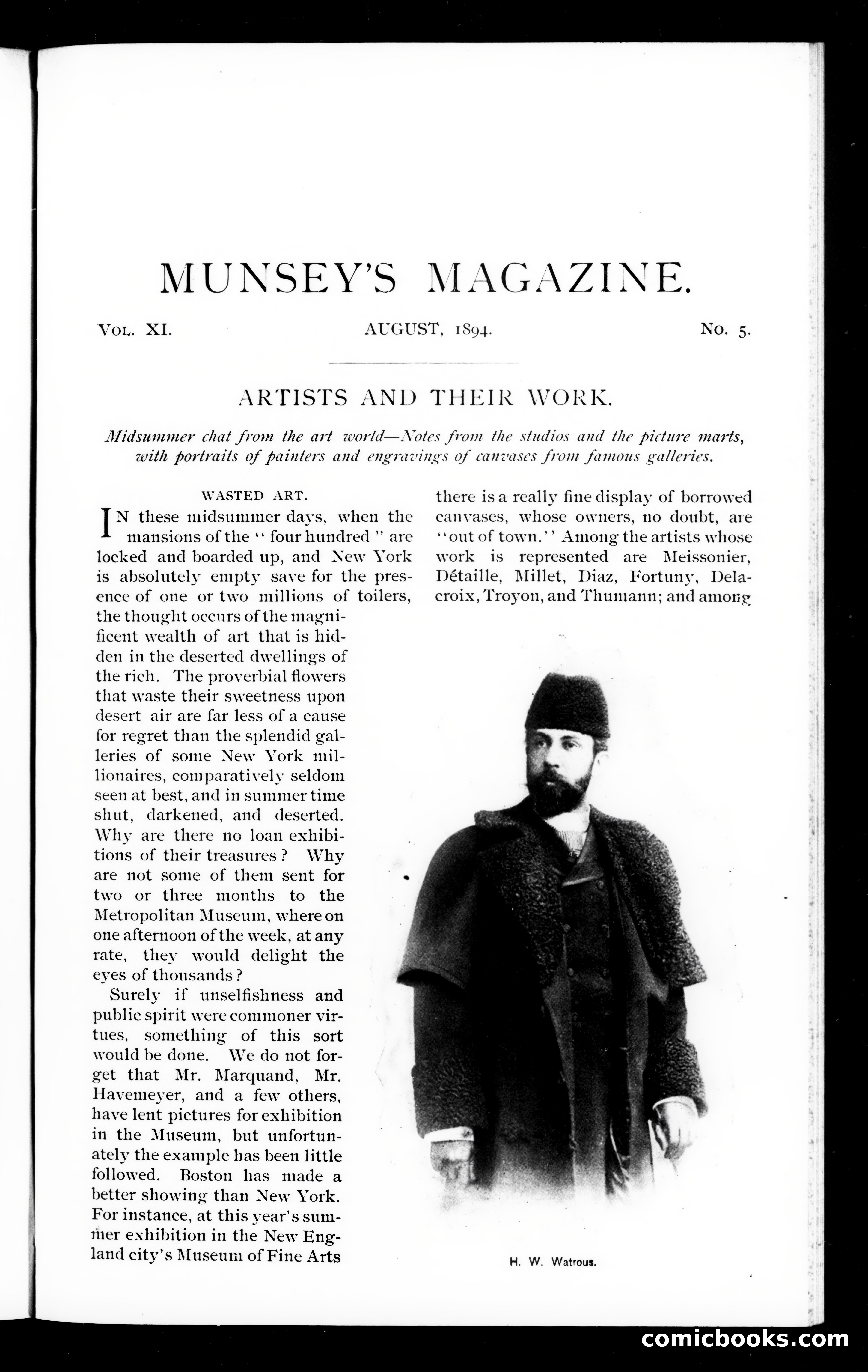 Munsey's Magazine, August 1894 — page 1 of 112