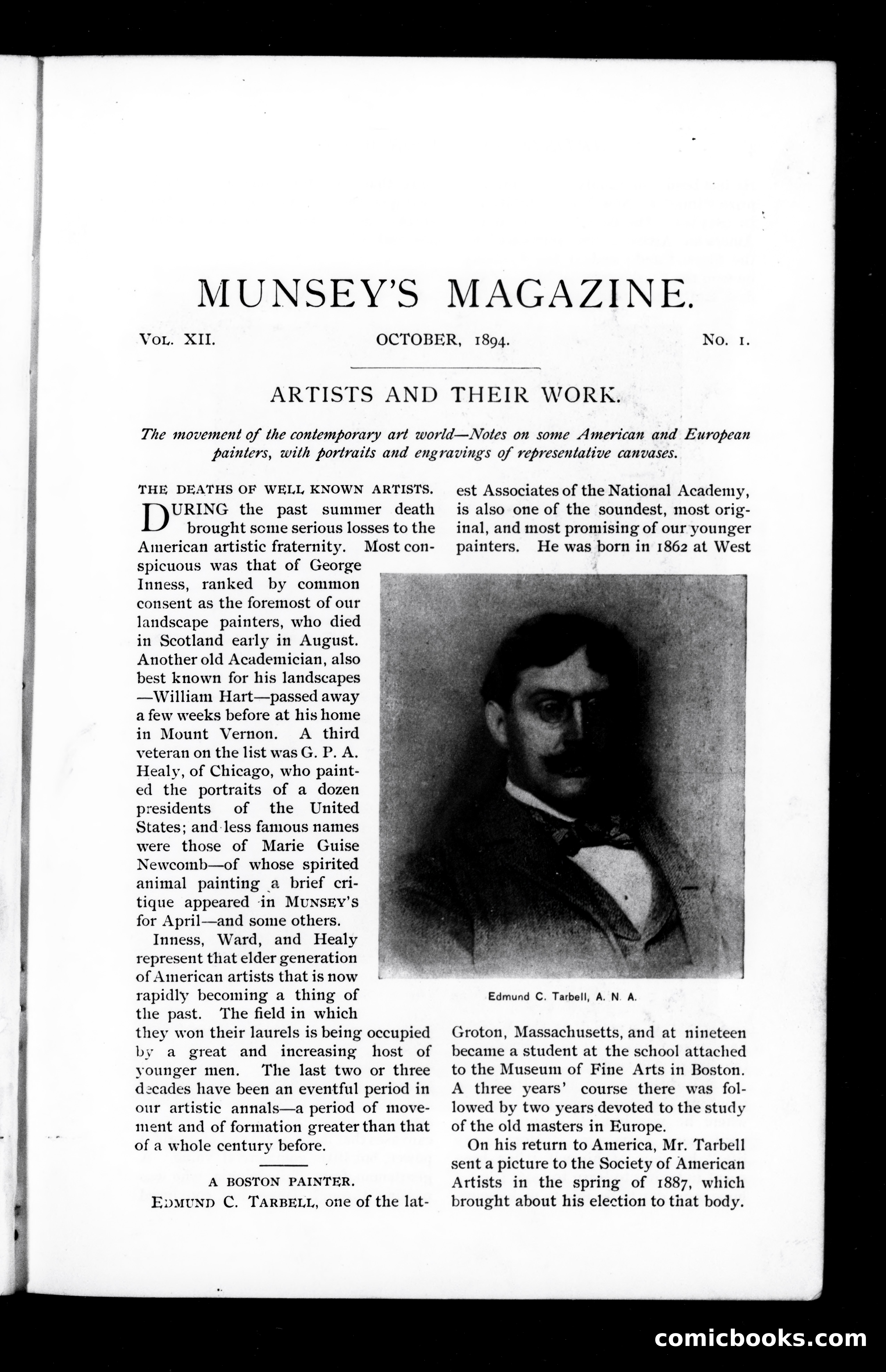 Munsey's Magazine, October 1894 — page 1 of 112