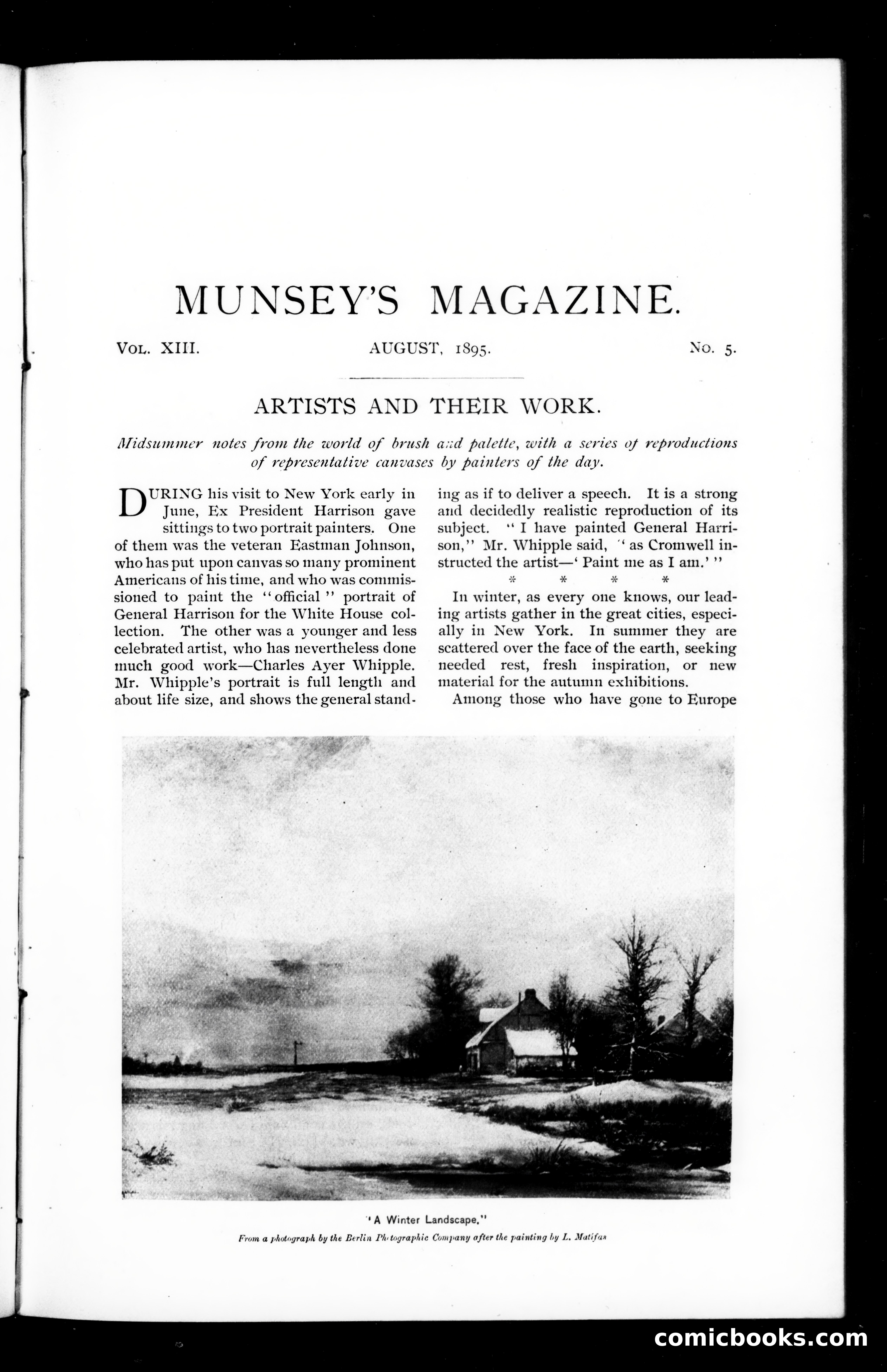 Munsey's Magazine, August 1895 — page 1 of 130