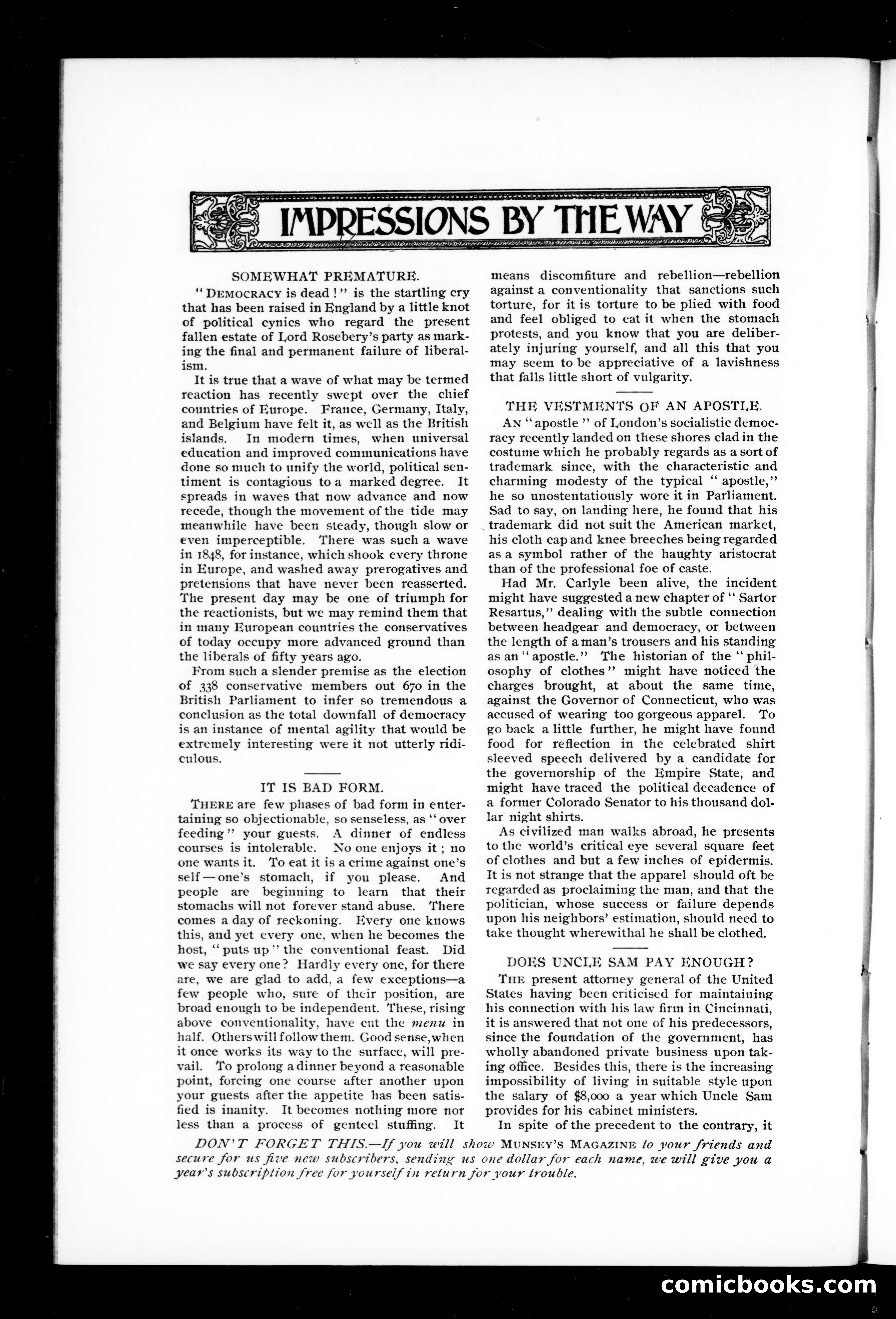 Munsey's Magazine, October 1895 — page 122 of 128