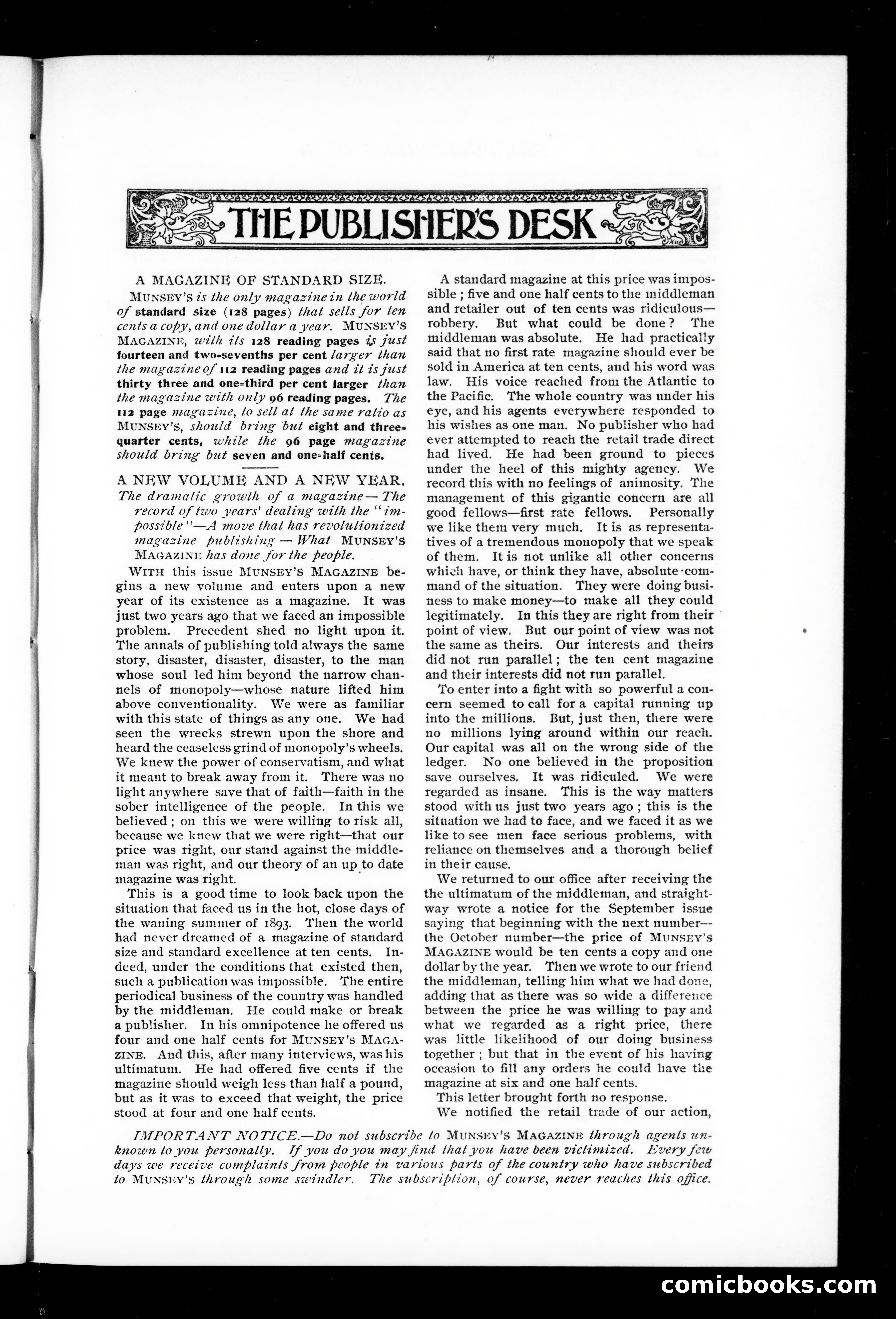 Munsey's Magazine, October 1895 — page 125 of 128