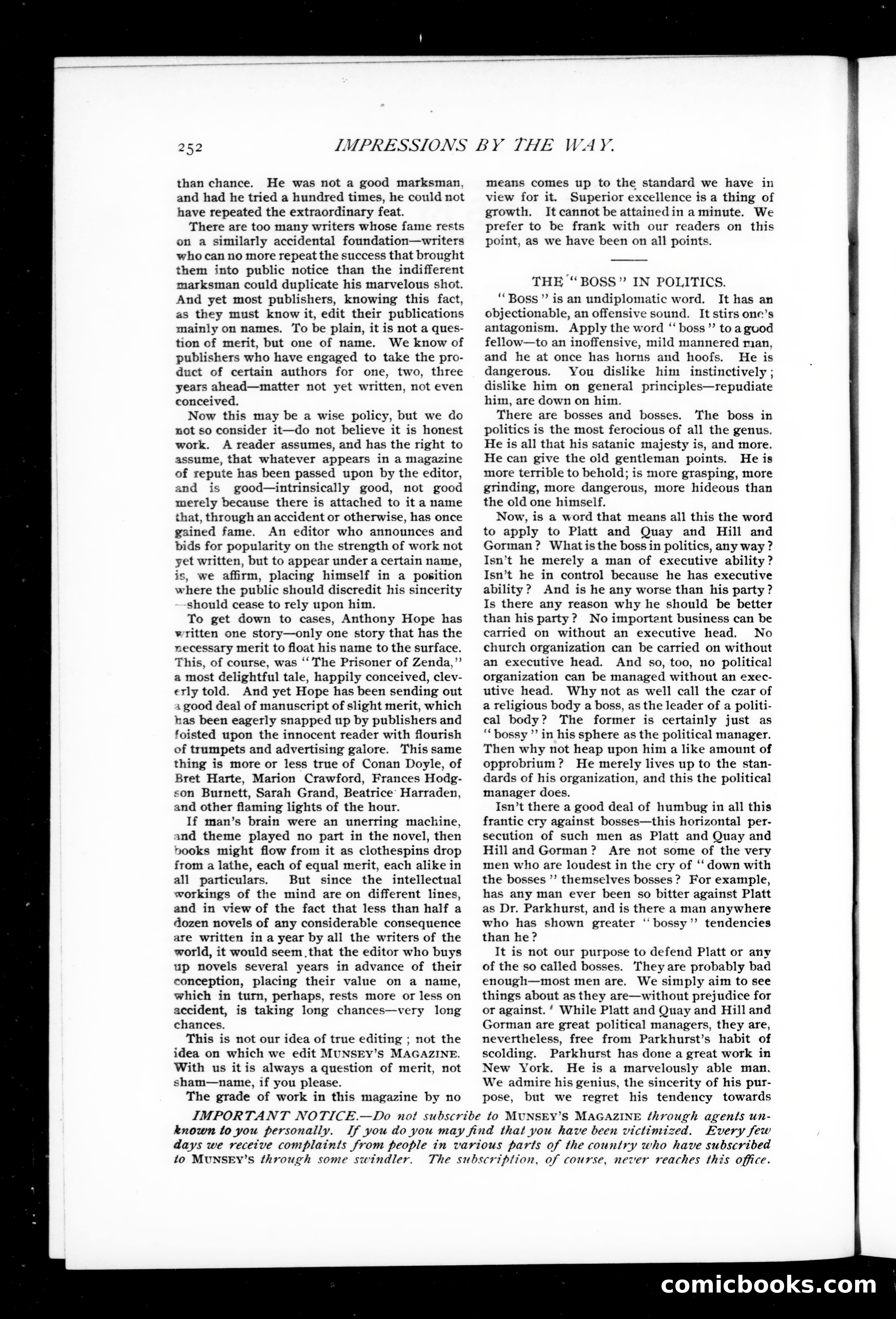 Munsey's Magazine, November 1895 — page 124 of 134
