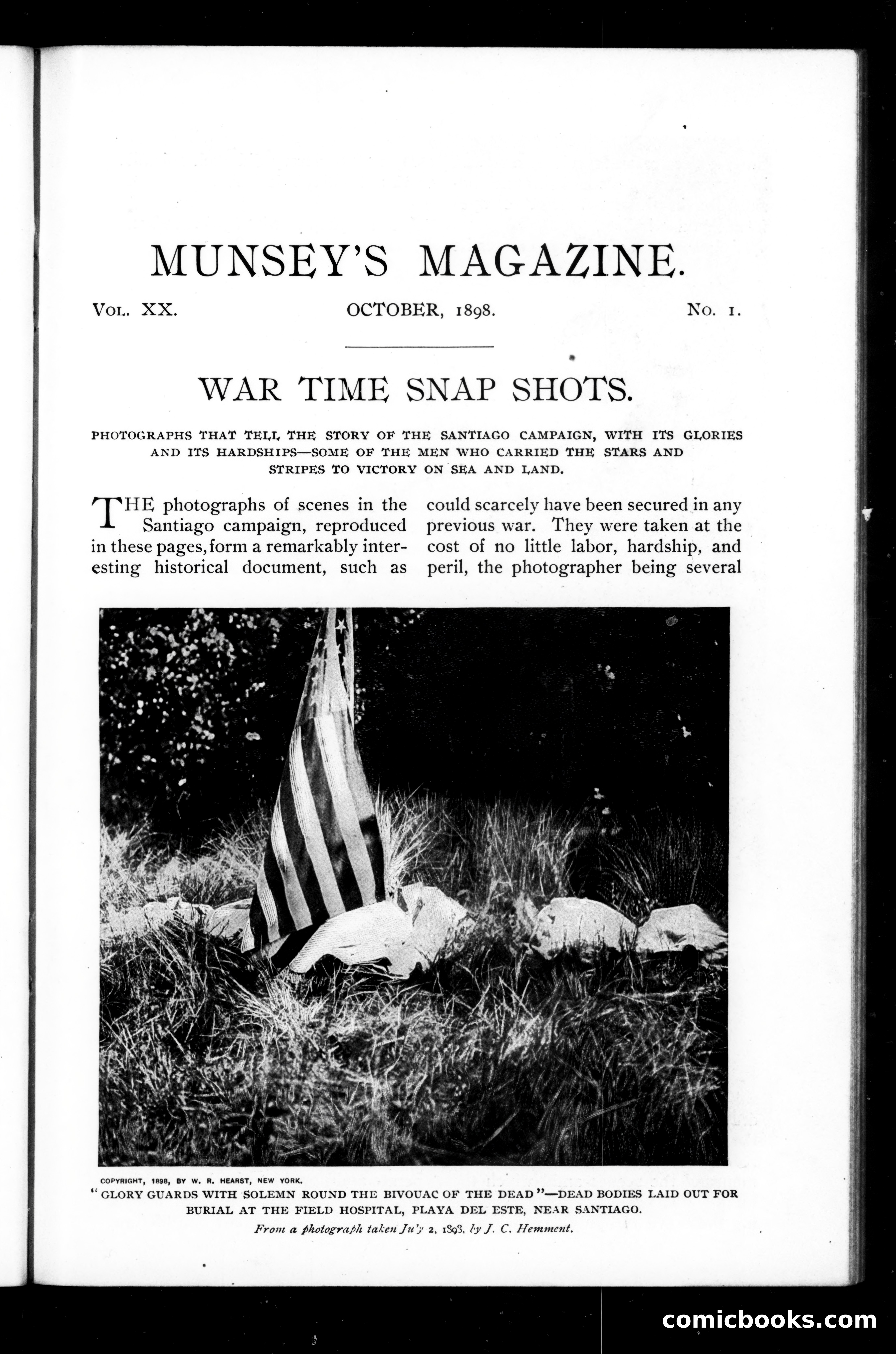 Munsey's Magazine, October 1898 — page 1 of 160