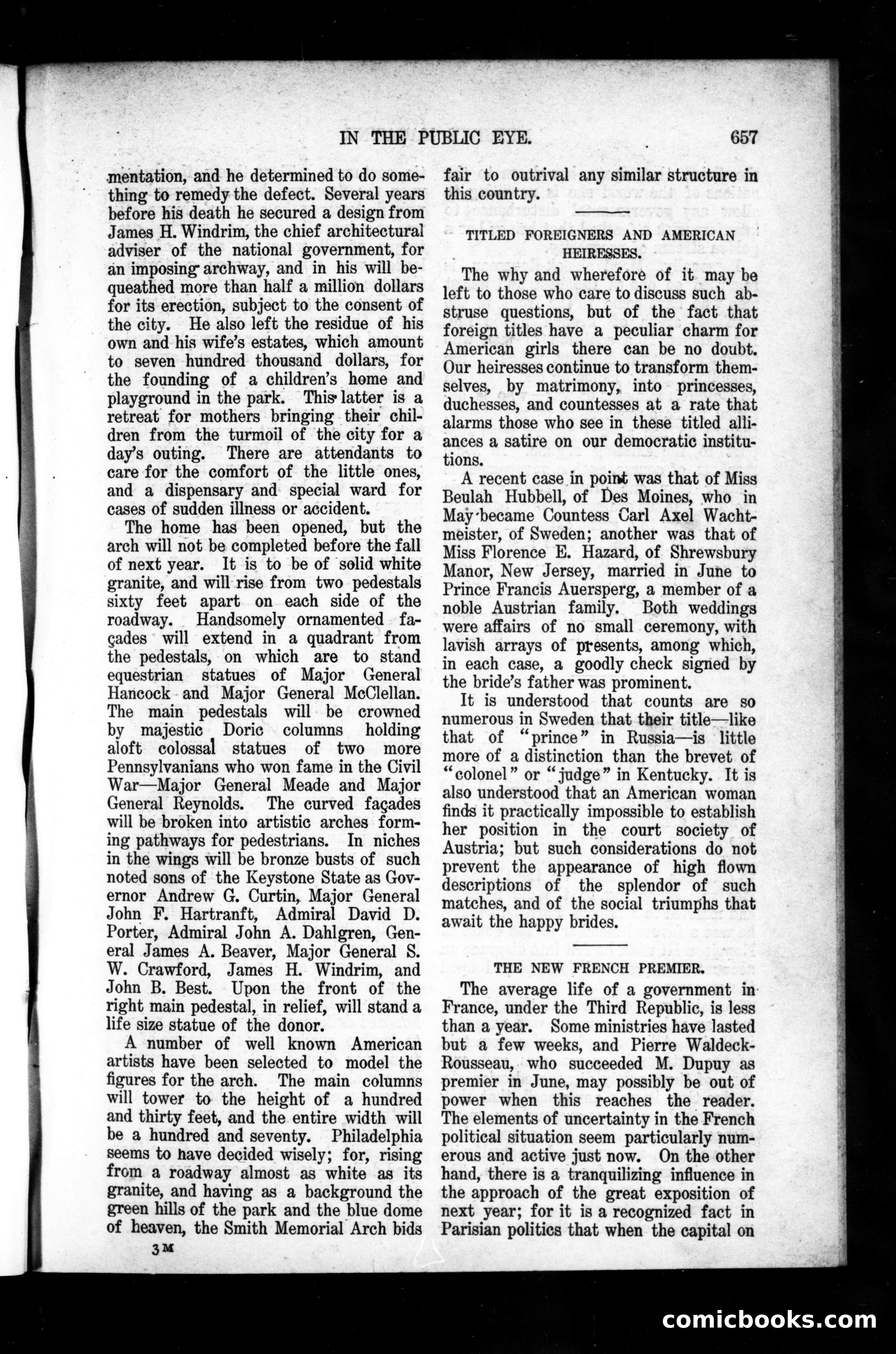 Munsey's Magazine, August 1899 — page 15 of 158